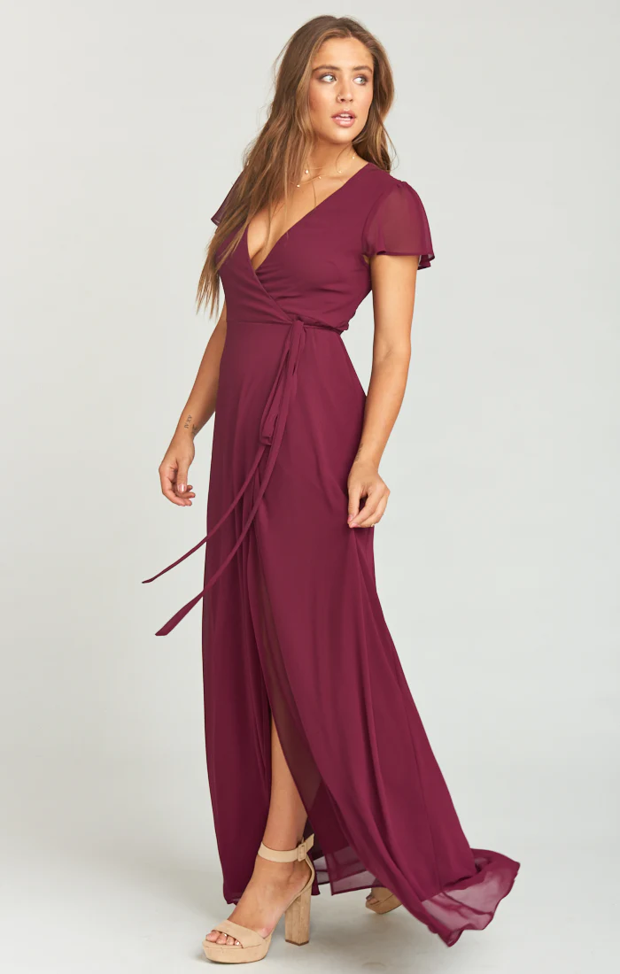 Noelle Wrap Dress - Image 7