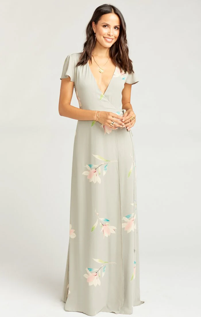 Noelle Wrap Dress - Image 9