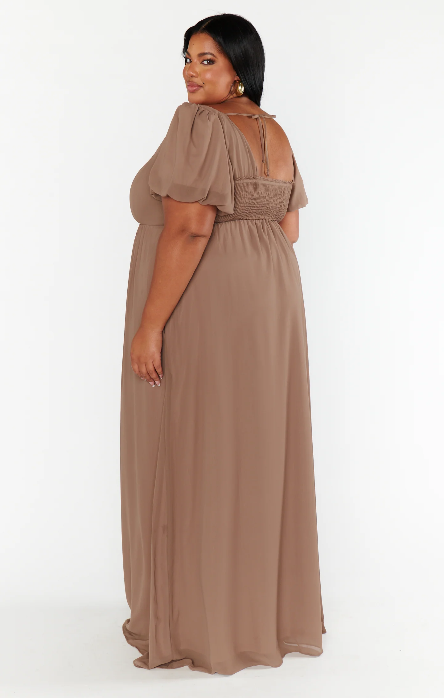 Nora Maxi Dress ~ Dune Chiffon - Image 13