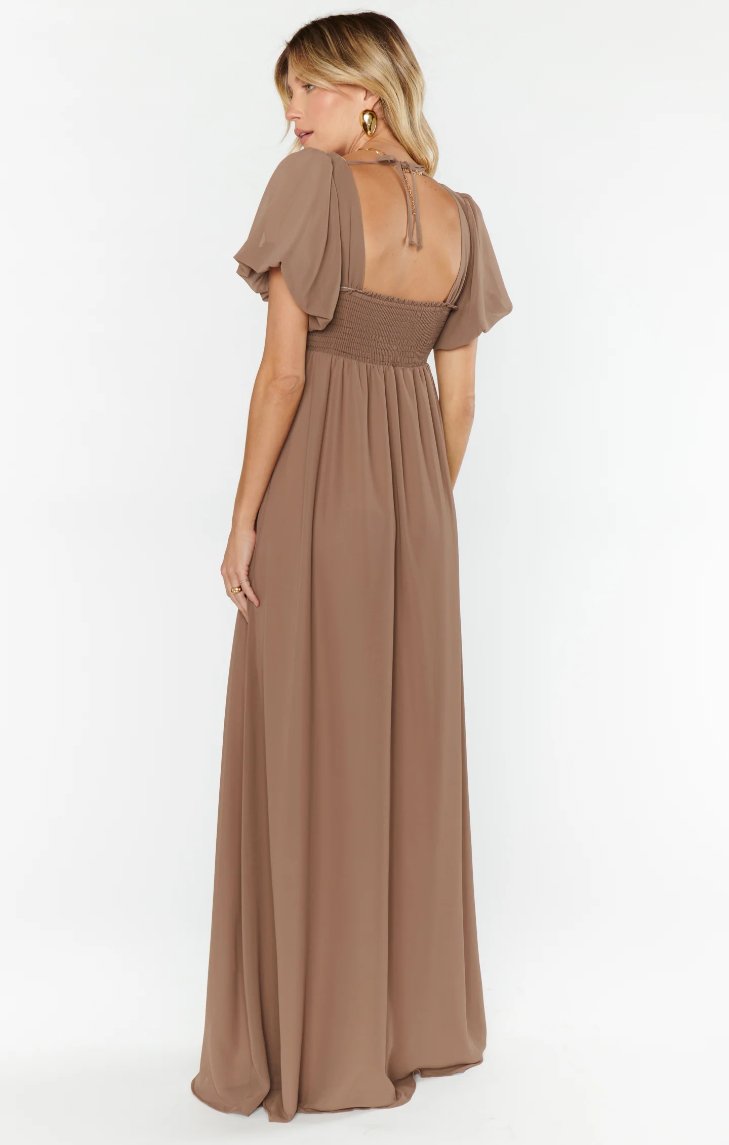 Nora Maxi Dress ~ Dune Chiffon - Image 8