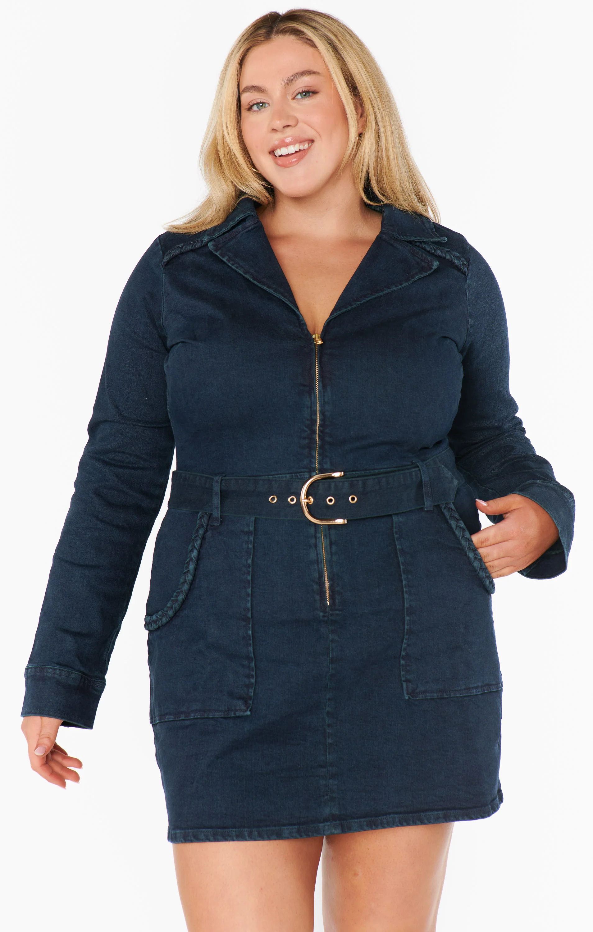Outlaw Long Sleeve Dress ~ Thunder - Image 4