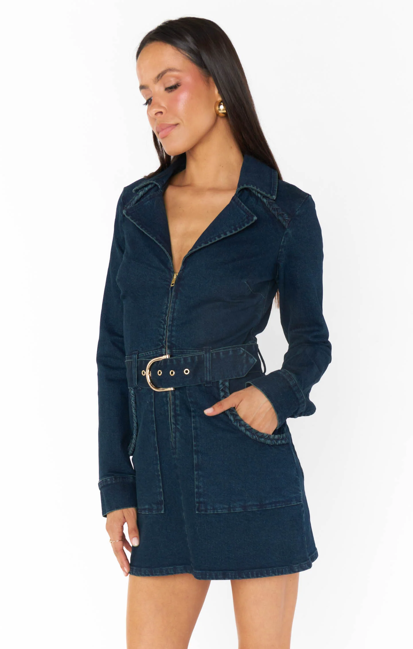 Outlaw Long Sleeve Dress ~ Thunder - Image 7