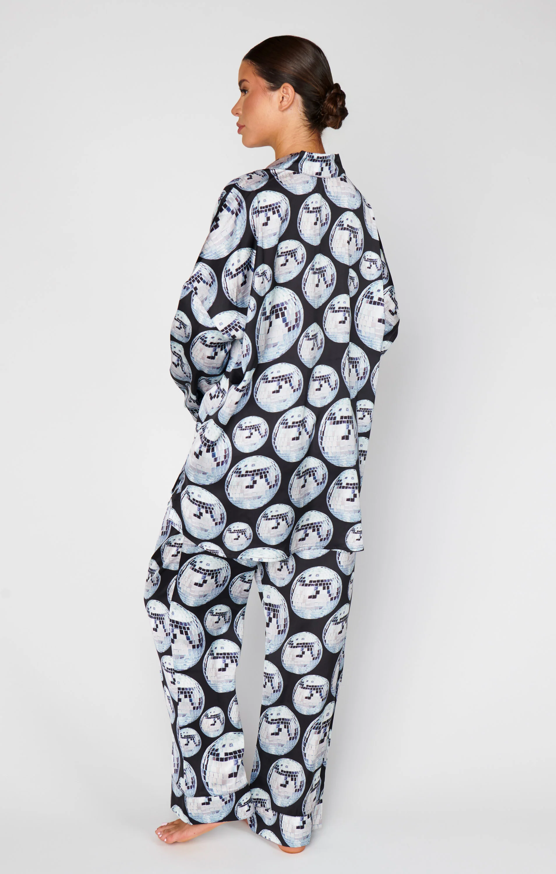Overslept PJ Set ~ Disco Ball Silky - Image 4
