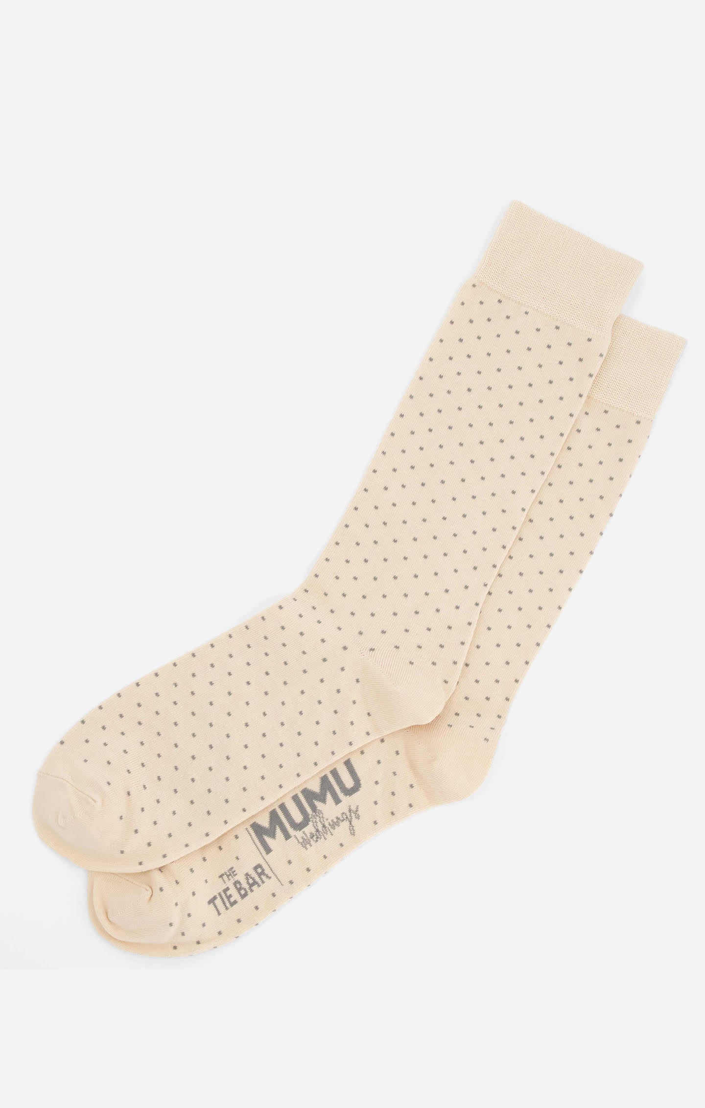 Owen Sock ~ Champagne Dots - Image 2