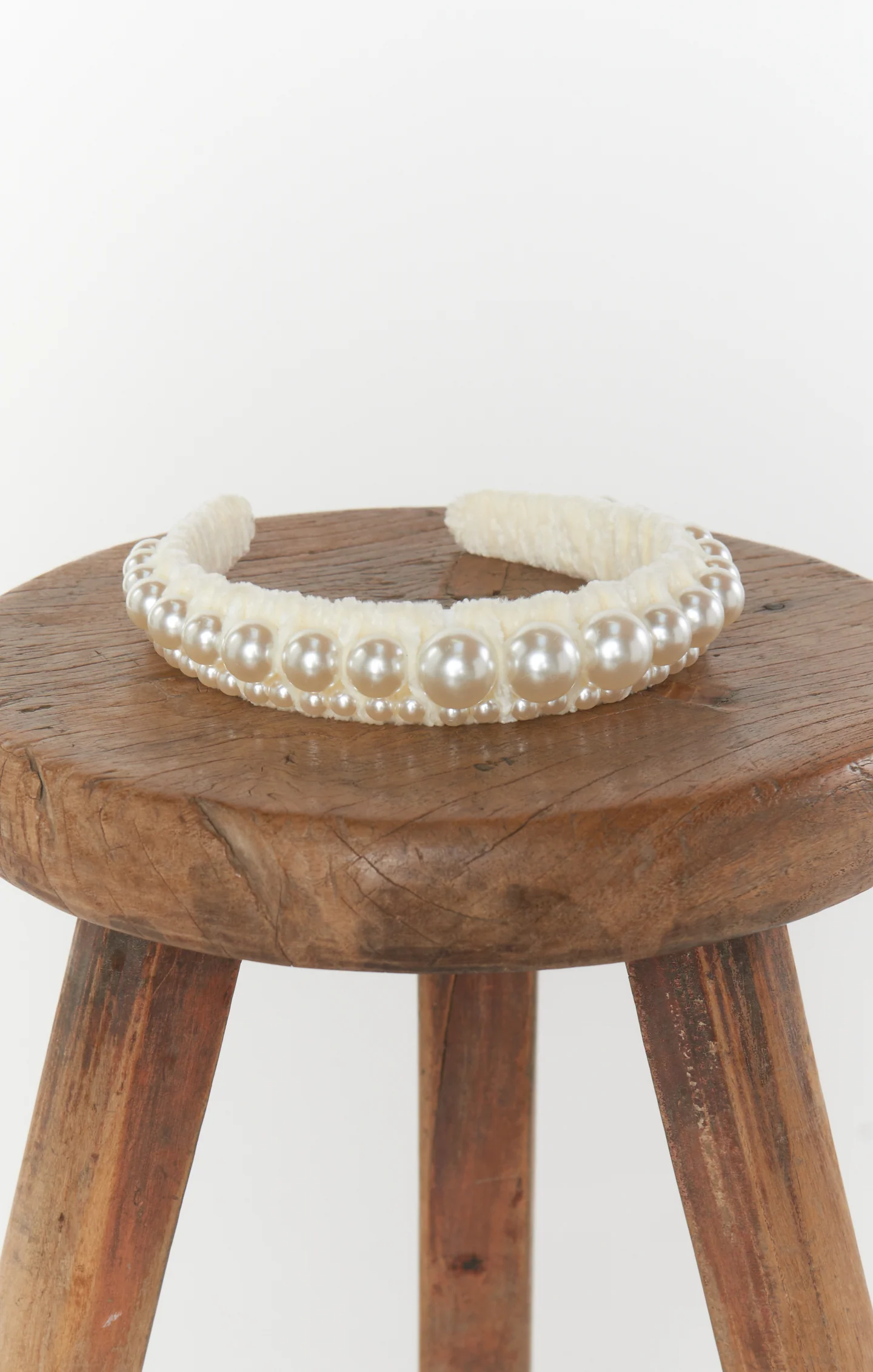 Paige Pearl Headband ~ Pearl - Image 5