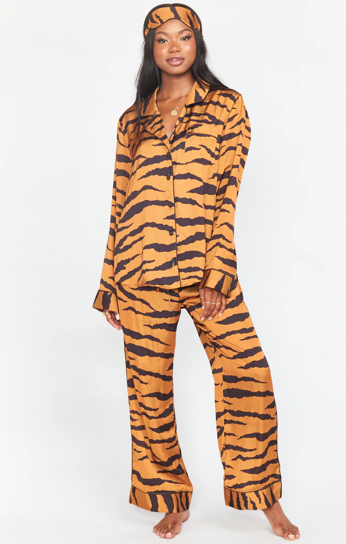 Paige PJ Set With Eye Mask - Image 6