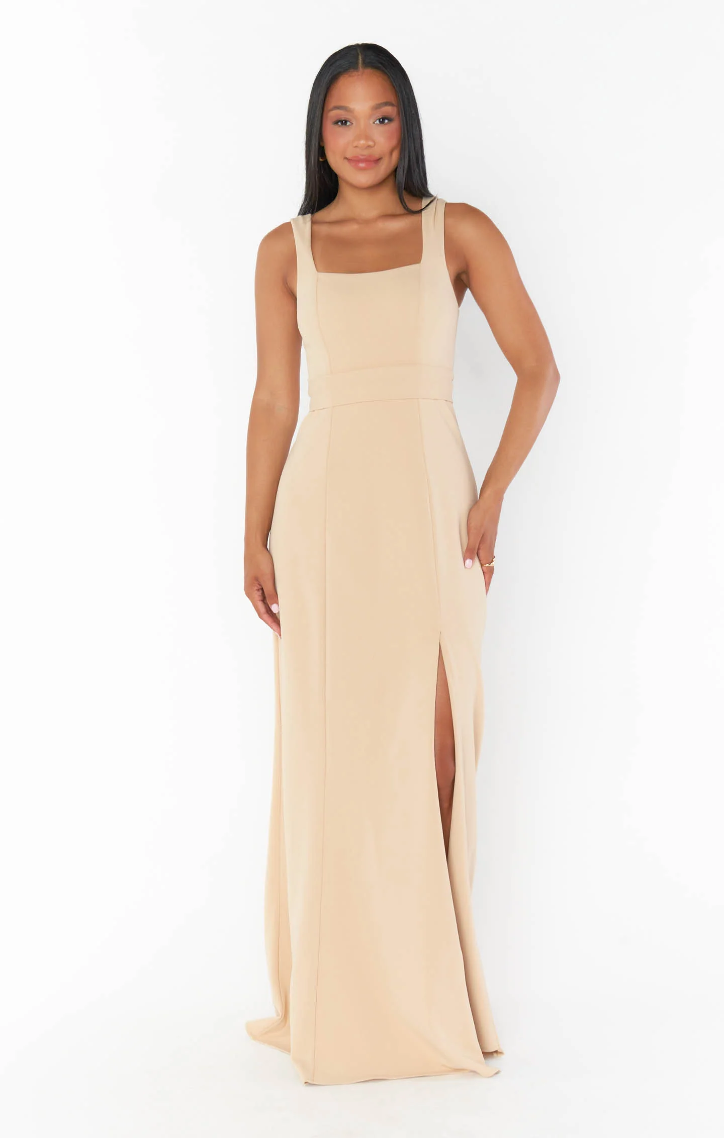 Paris Gown ~ Champagne Stretch - Image 6