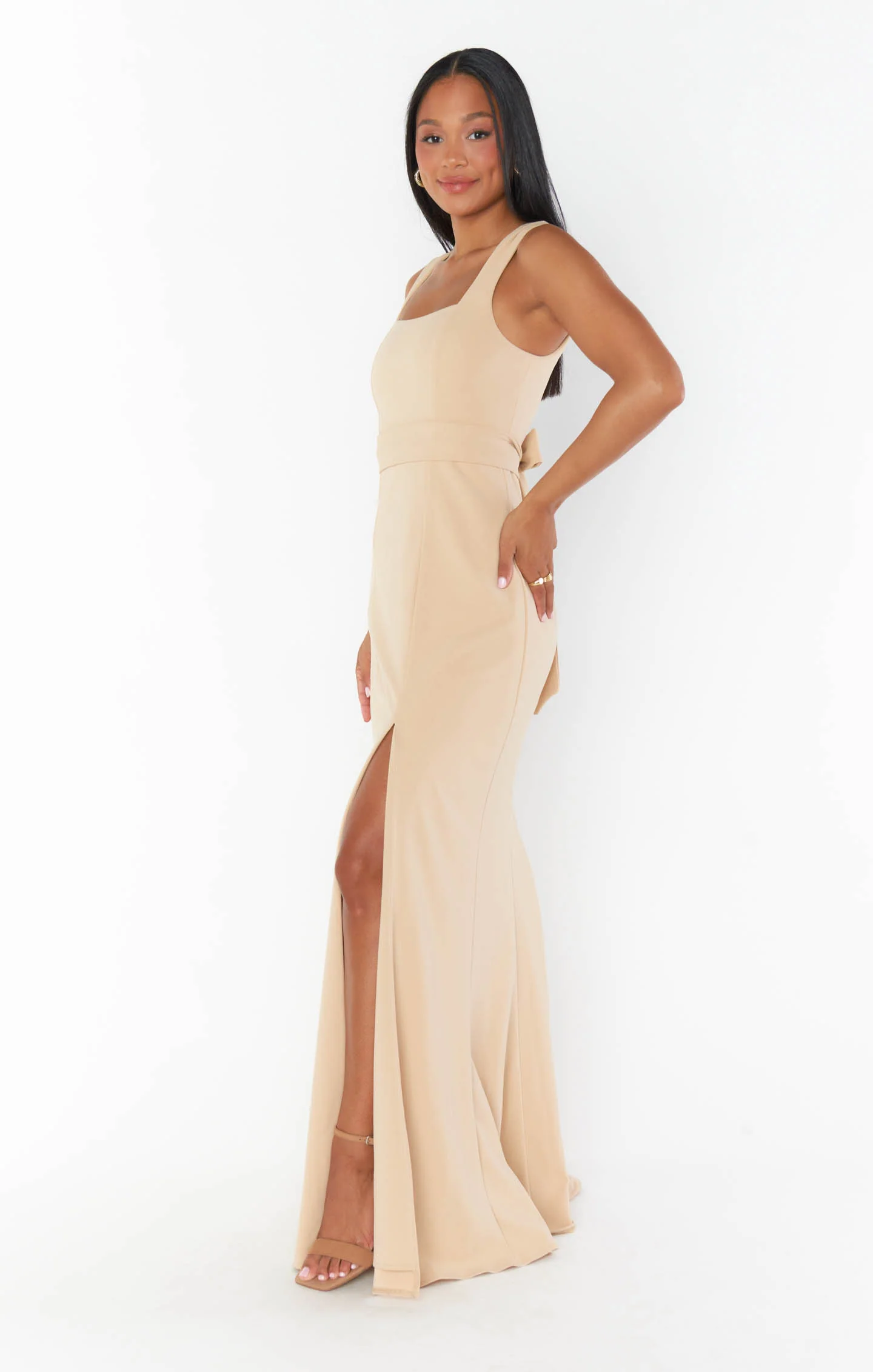 Paris Gown ~ Champagne Stretch - Image 7