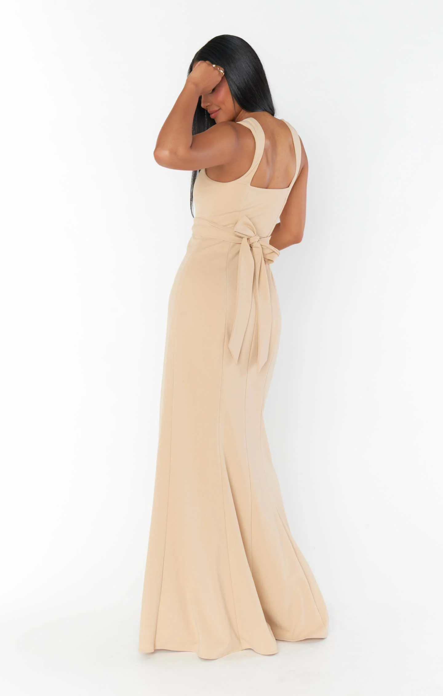 Paris Gown ~ Champagne Stretch - Image 8