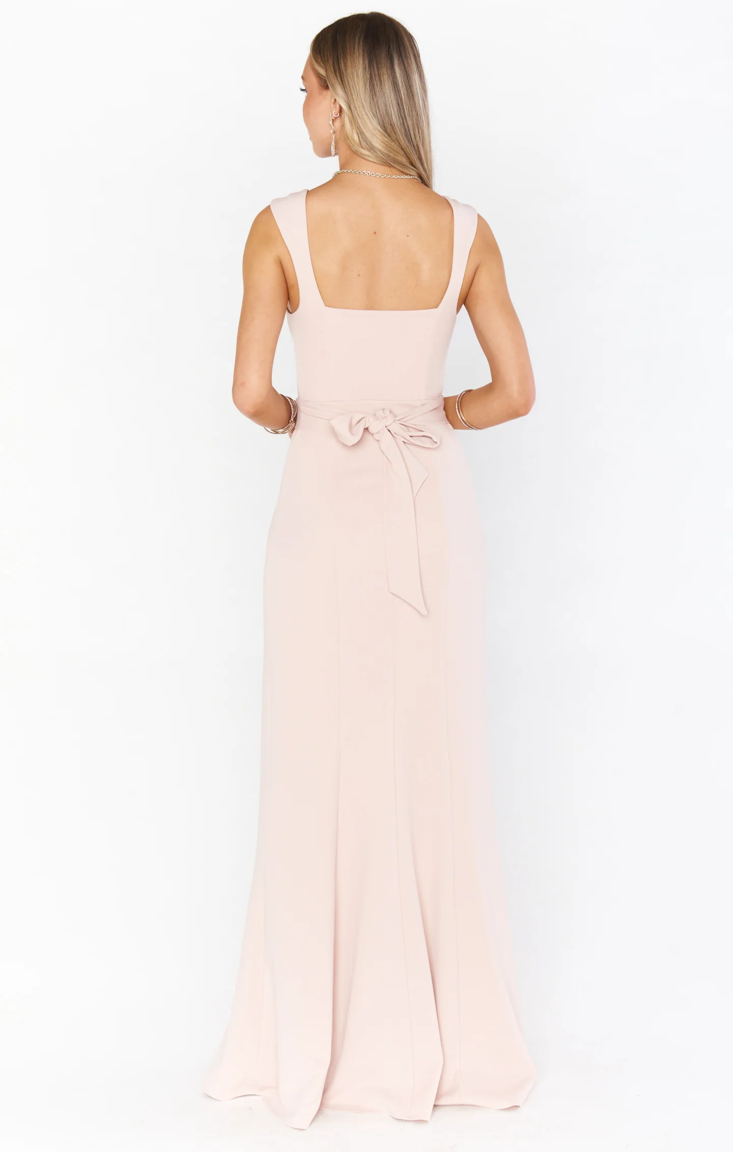 Paris Gown ~ Dusty Blush Stretch - Image 11