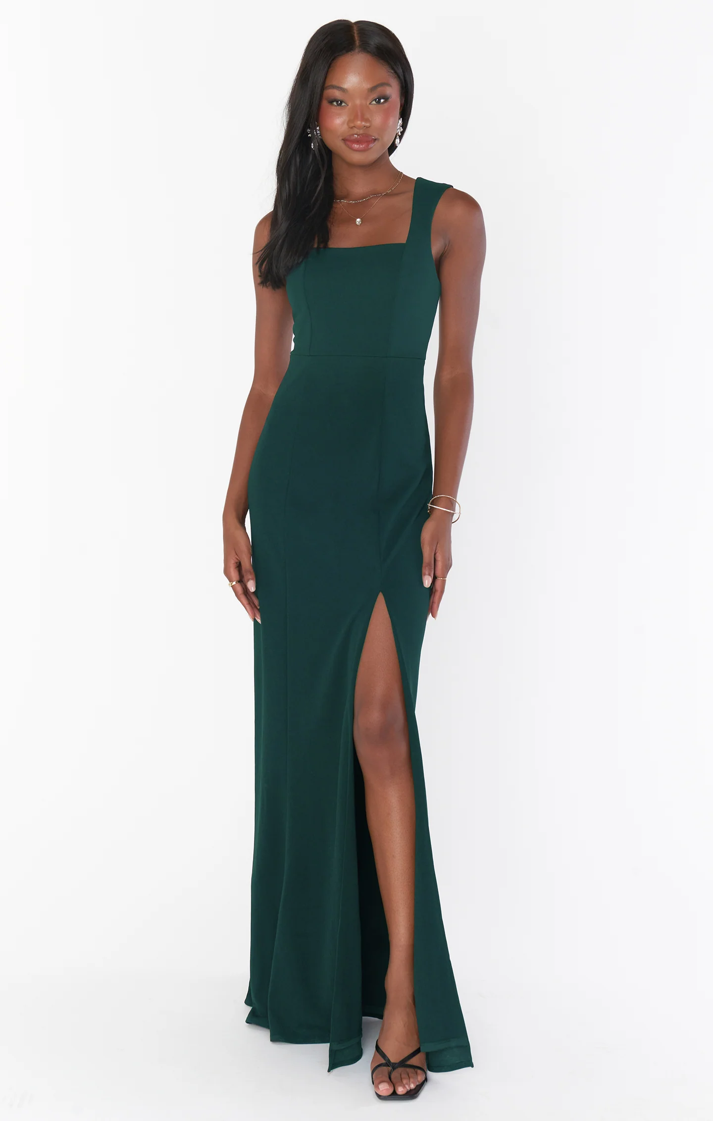 Paris Gown ~ Emerald Stretch - Image 4