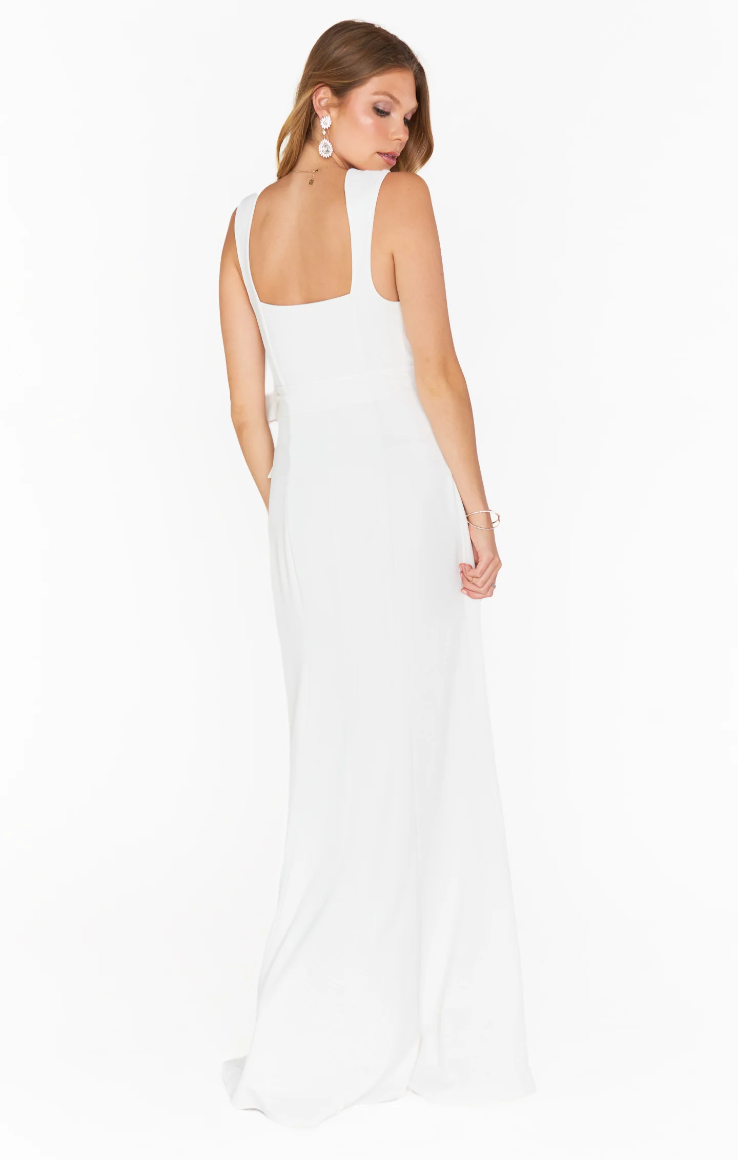 Paris Gown ~ White Stretch - Image 5