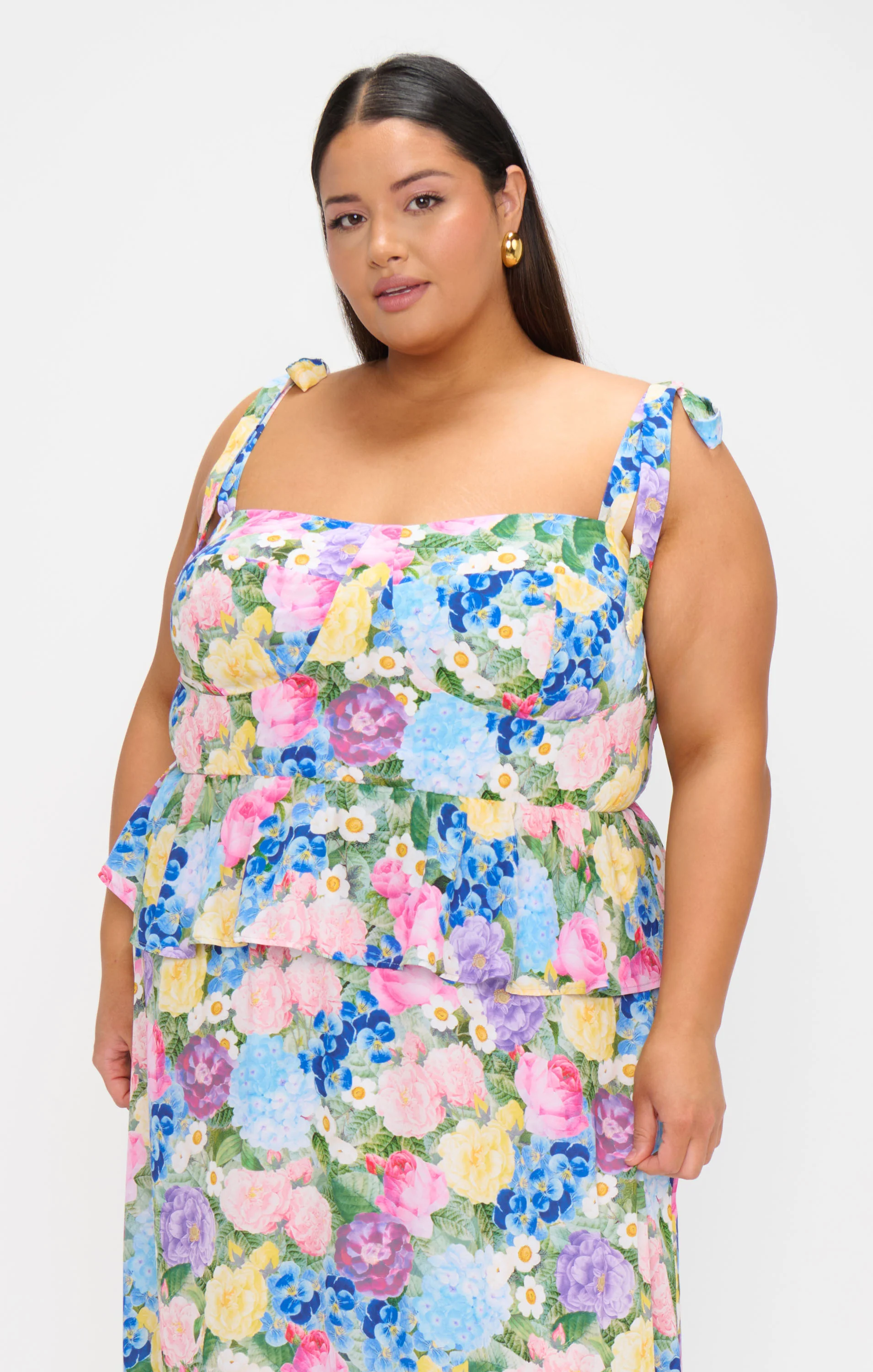 Paxton Midi Dress ~ Flower Shop - Image 11