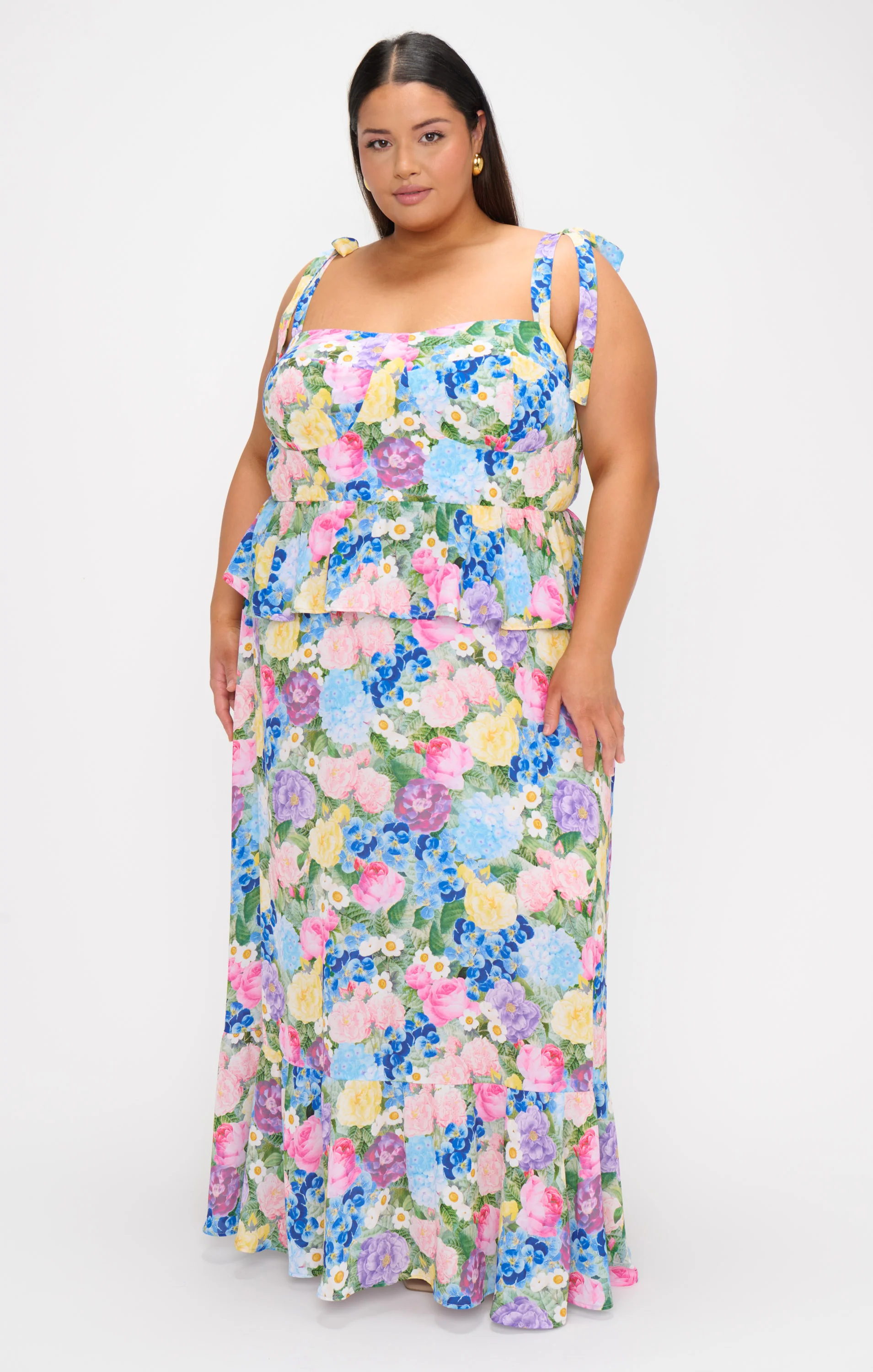 Paxton Midi Dress ~ Flower Shop - Image 12