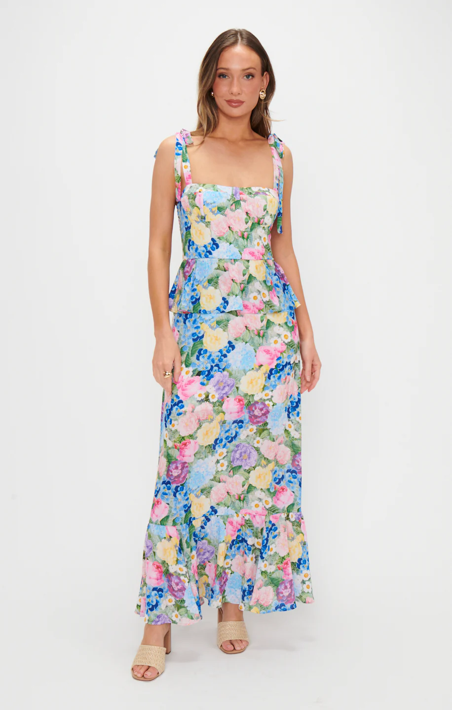 Paxton Midi Dress ~ Flower Shop - Image 13