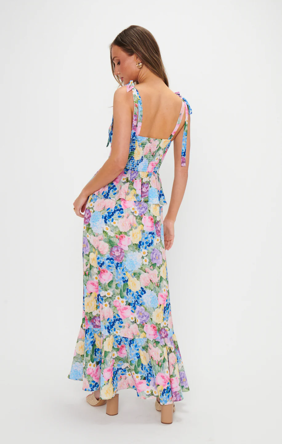 Paxton Midi Dress ~ Flower Shop - Image 8