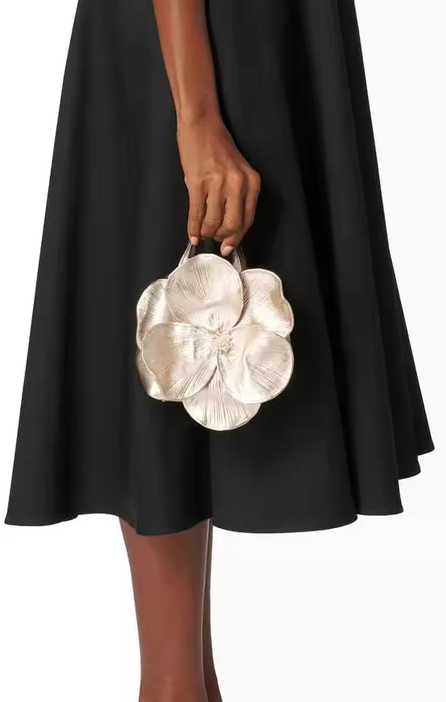 Peony Purse ~ Champagne - Image 4