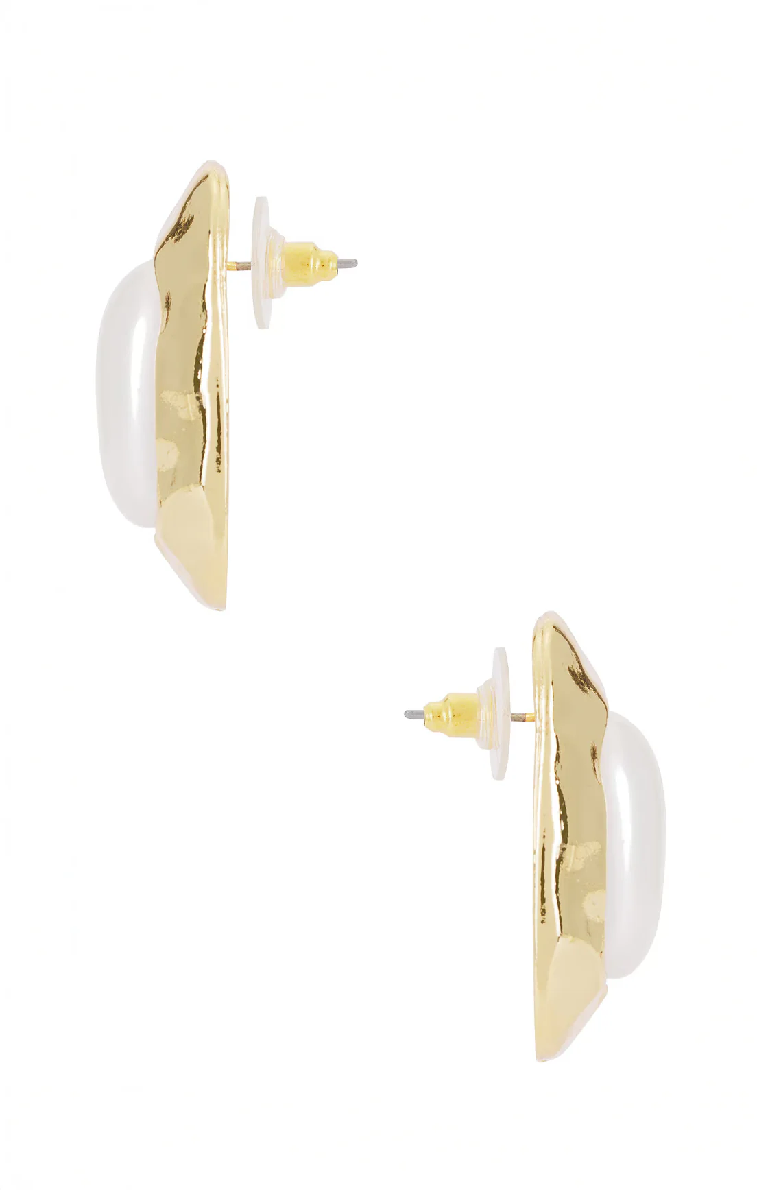 Petit Moments Giovana Earrings ~ Pearl/Gold - Image 4