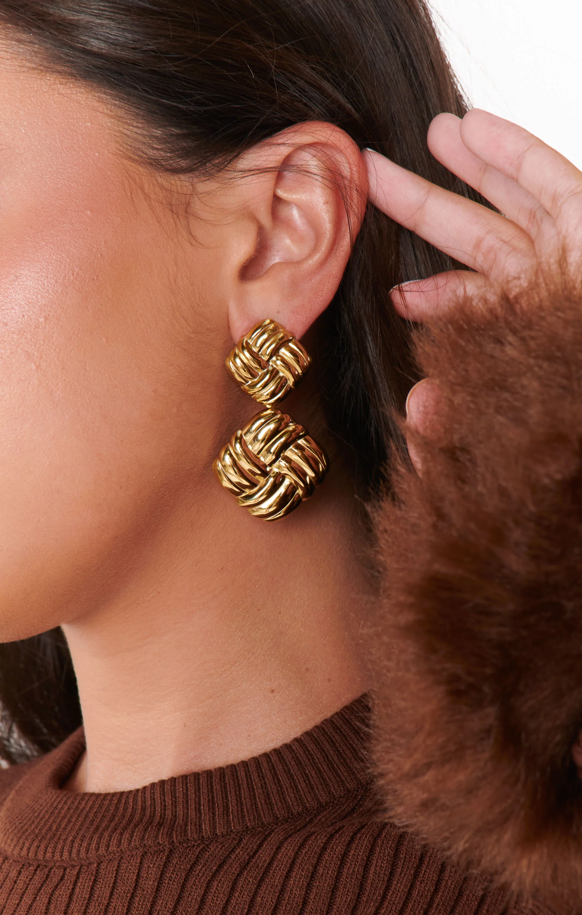 Petit Moments Liv Earrings ~ Gold - Image 4