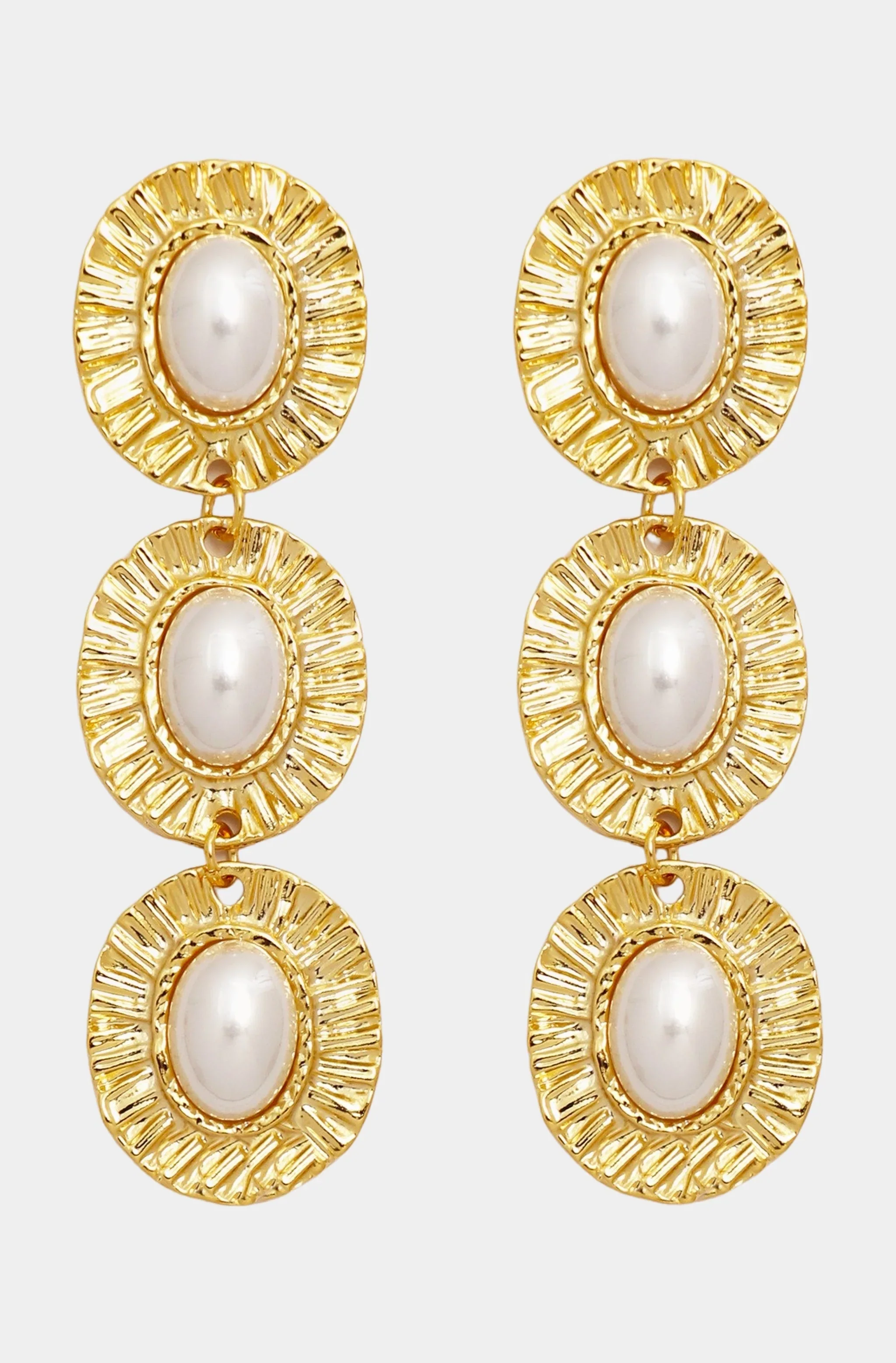 Petit Moments Providence Earrings ~ Gold - Image 2