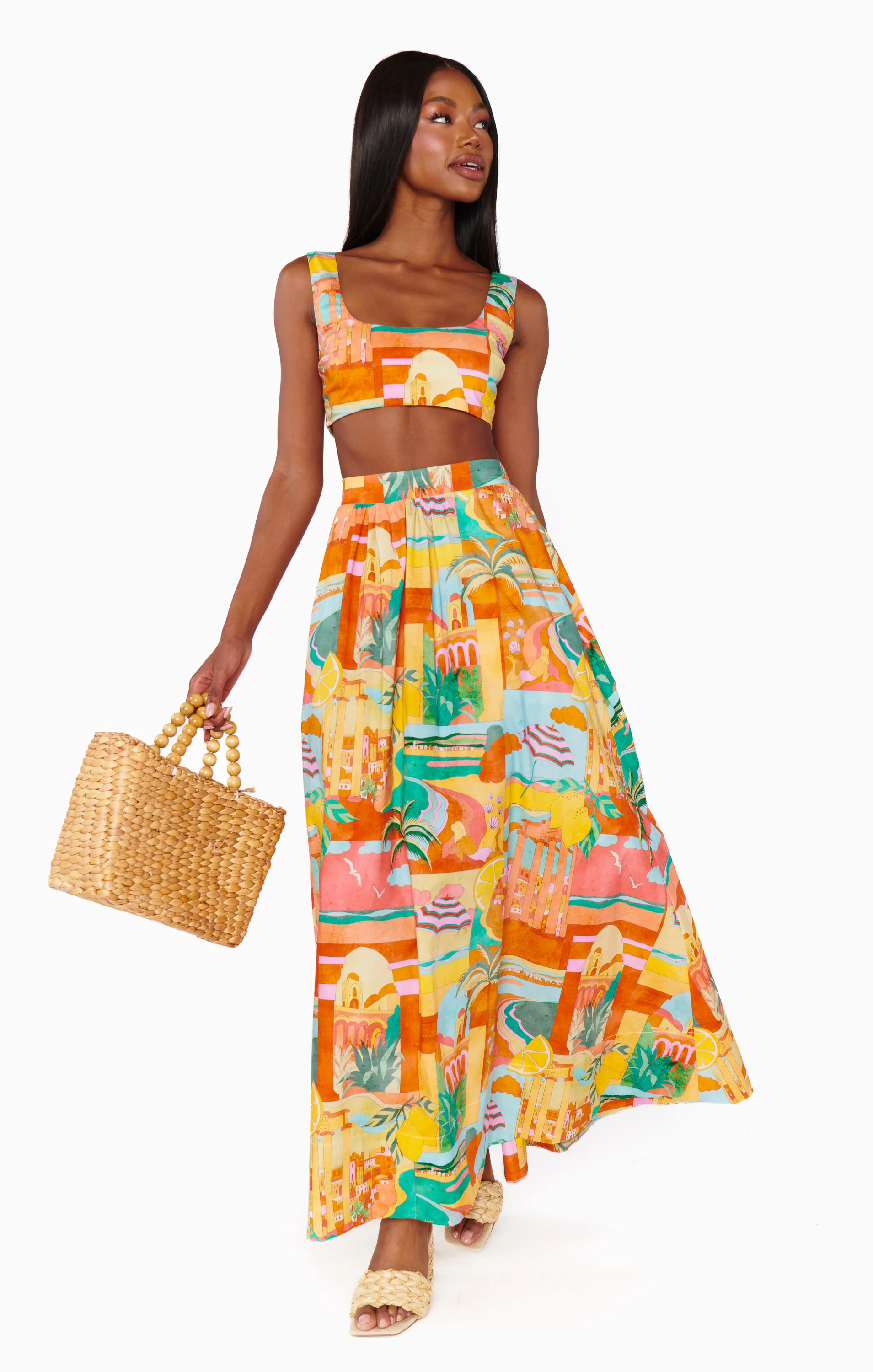 Pisa Skirt ~ Postcards From Italia - Image 3