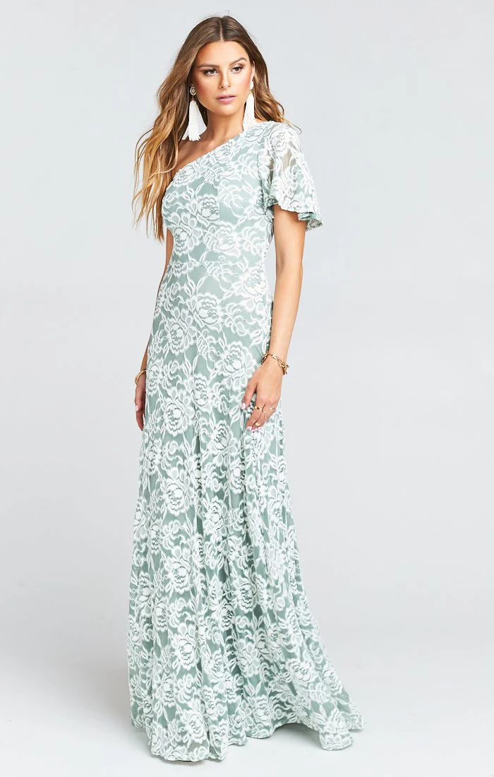 Portia One Shoulder Maxi Dress - Image 2