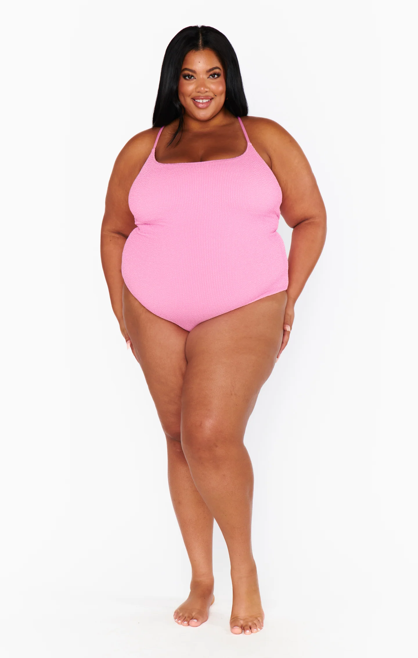 Positano One Piece ~ Bubblegum Scrunch - Image 8