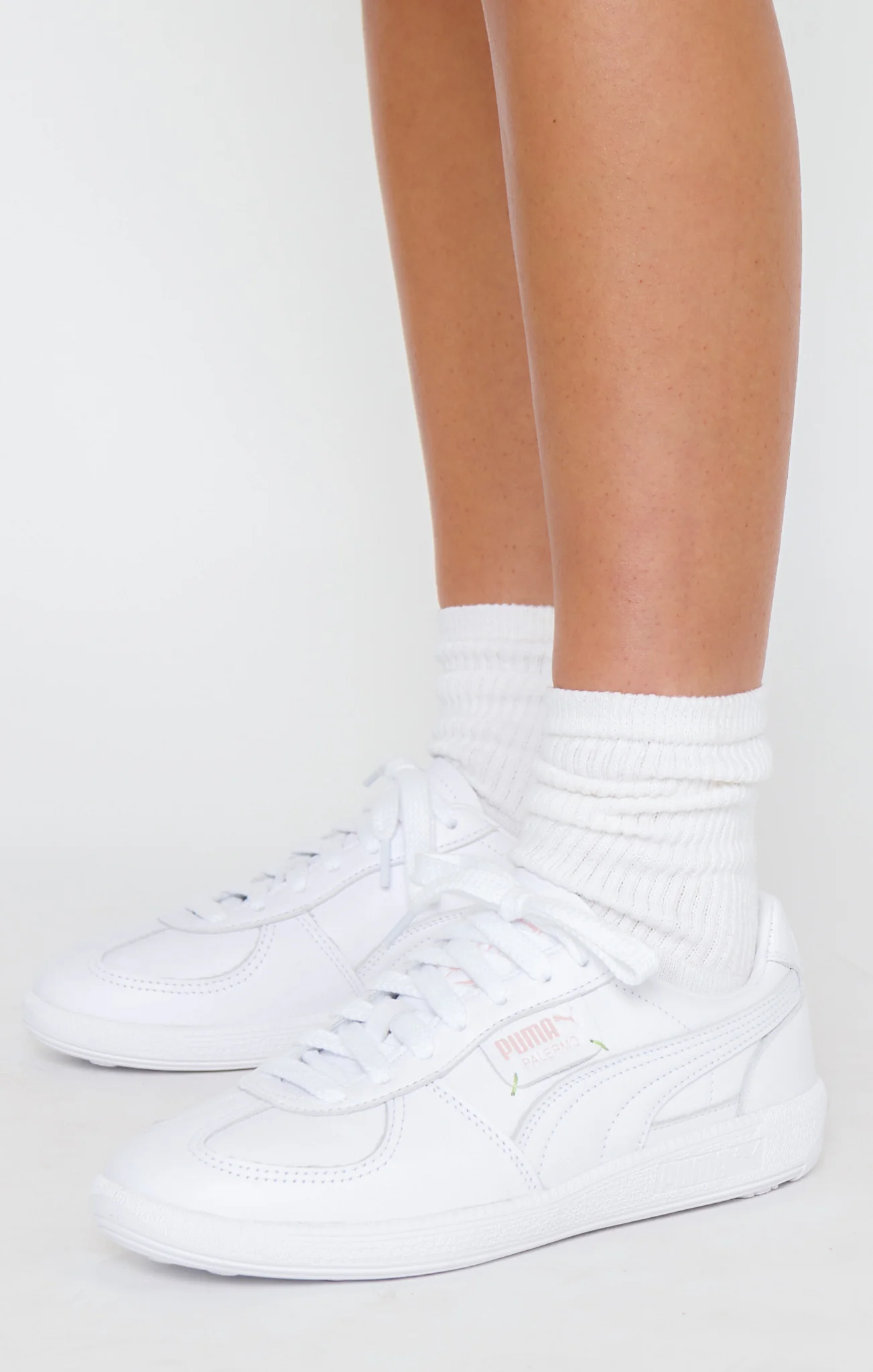 Puma x Show Me Your Mumu Palermo G ~ White Glow Rose Blossom - Image 5
