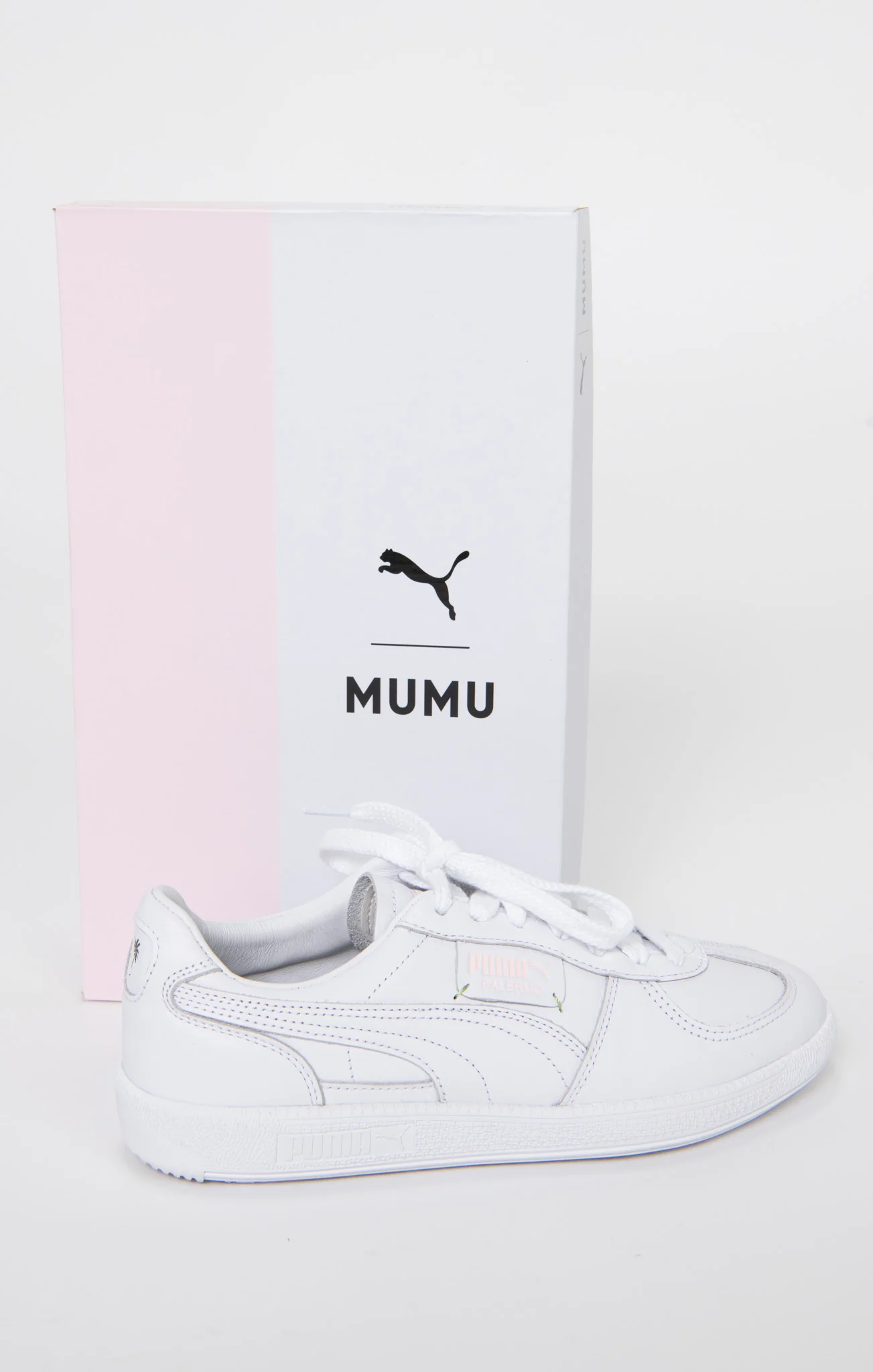 Puma x Show Me Your Mumu Palermo G ~ White Glow Rose Blossom - Image 7