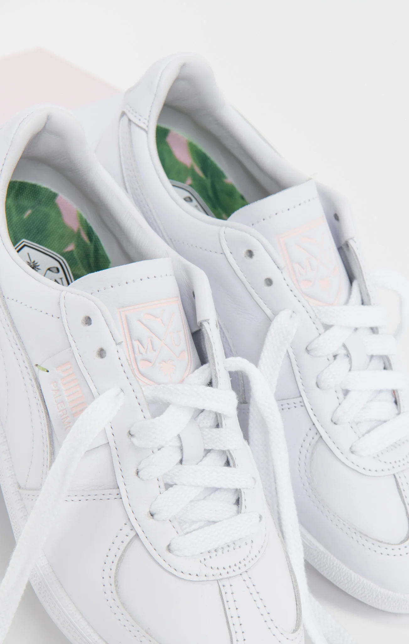 Puma x Show Me Your Mumu Palermo G ~ White Glow Rose Blossom - Image 9
