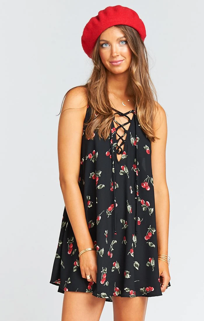 Rancho Mirage Lace Up Tunic Dress - Image 3