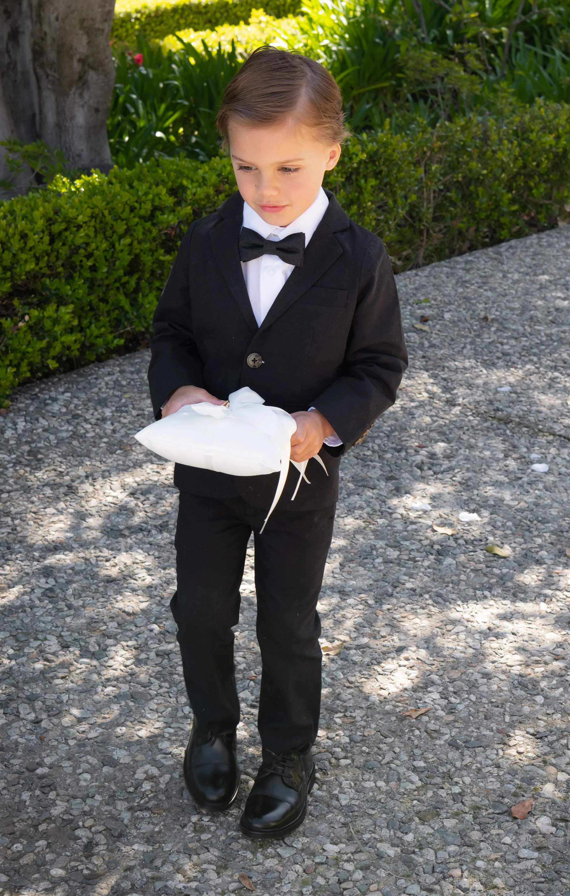 Range Kids Bow Tie ~ Black Solid - Image 3