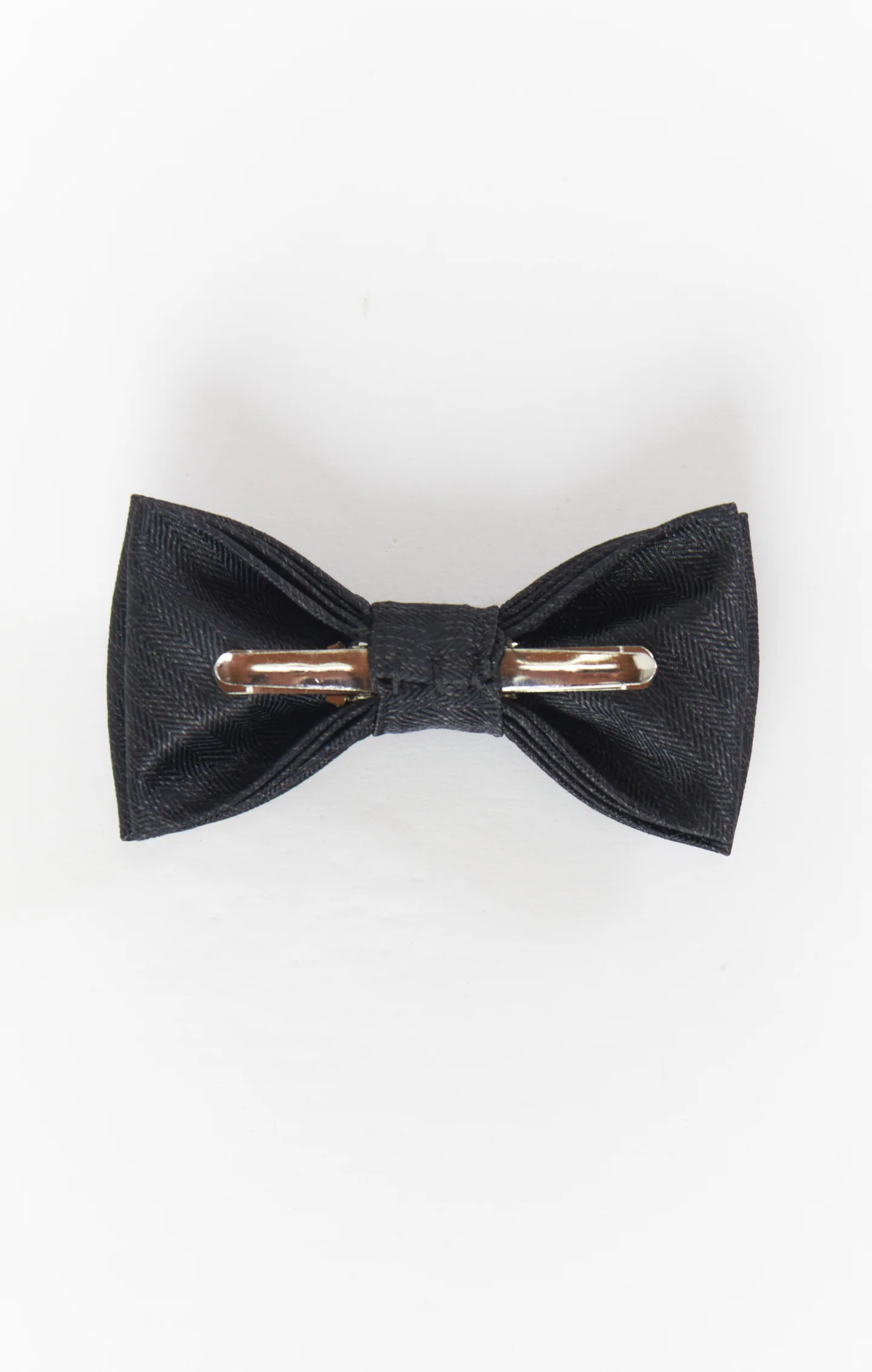 Range Kids Bow Tie ~ Black Solid - Image 4