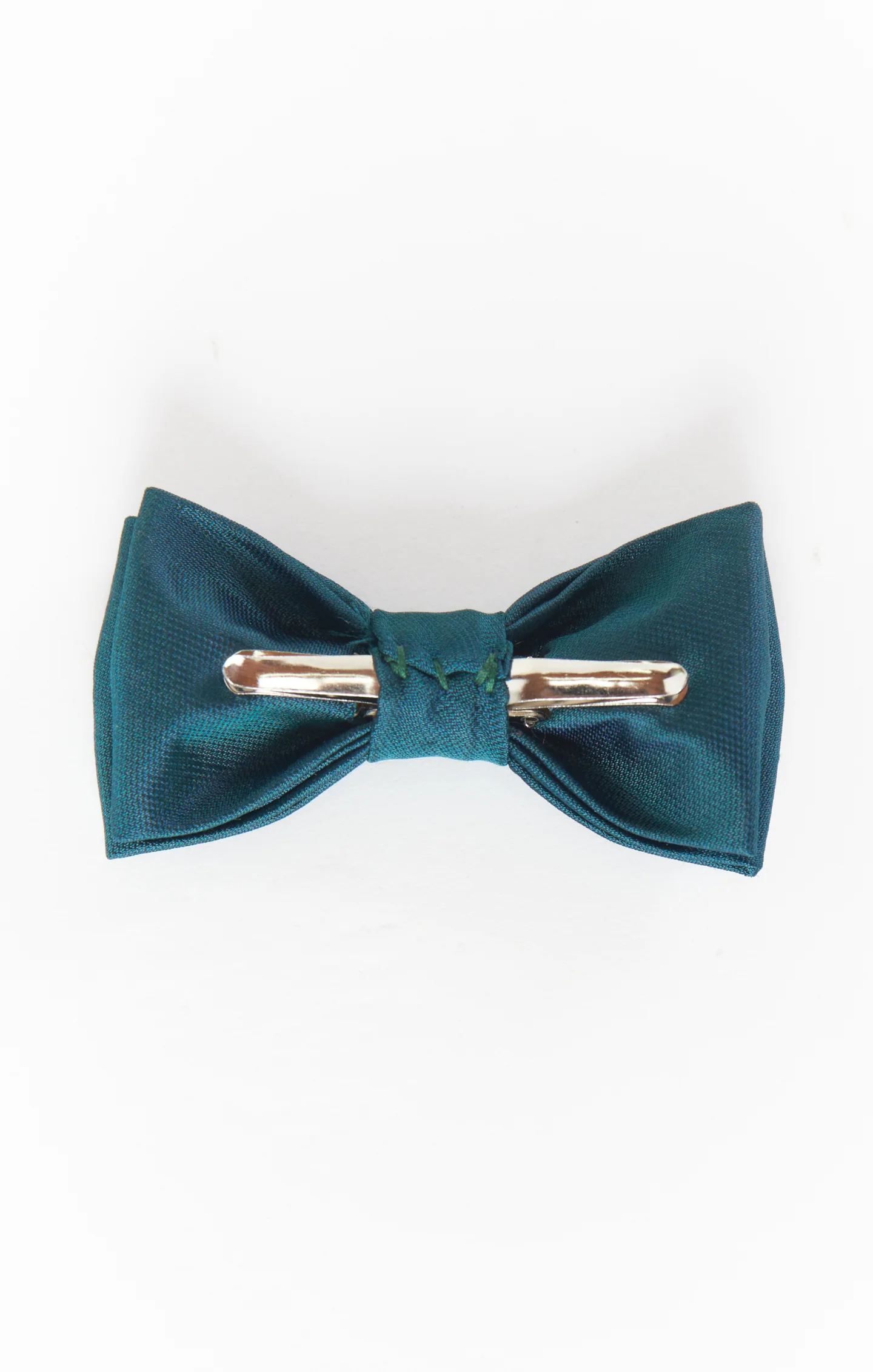 Range Kids Bow Tie ~ Emerald Green Solid - Image 3