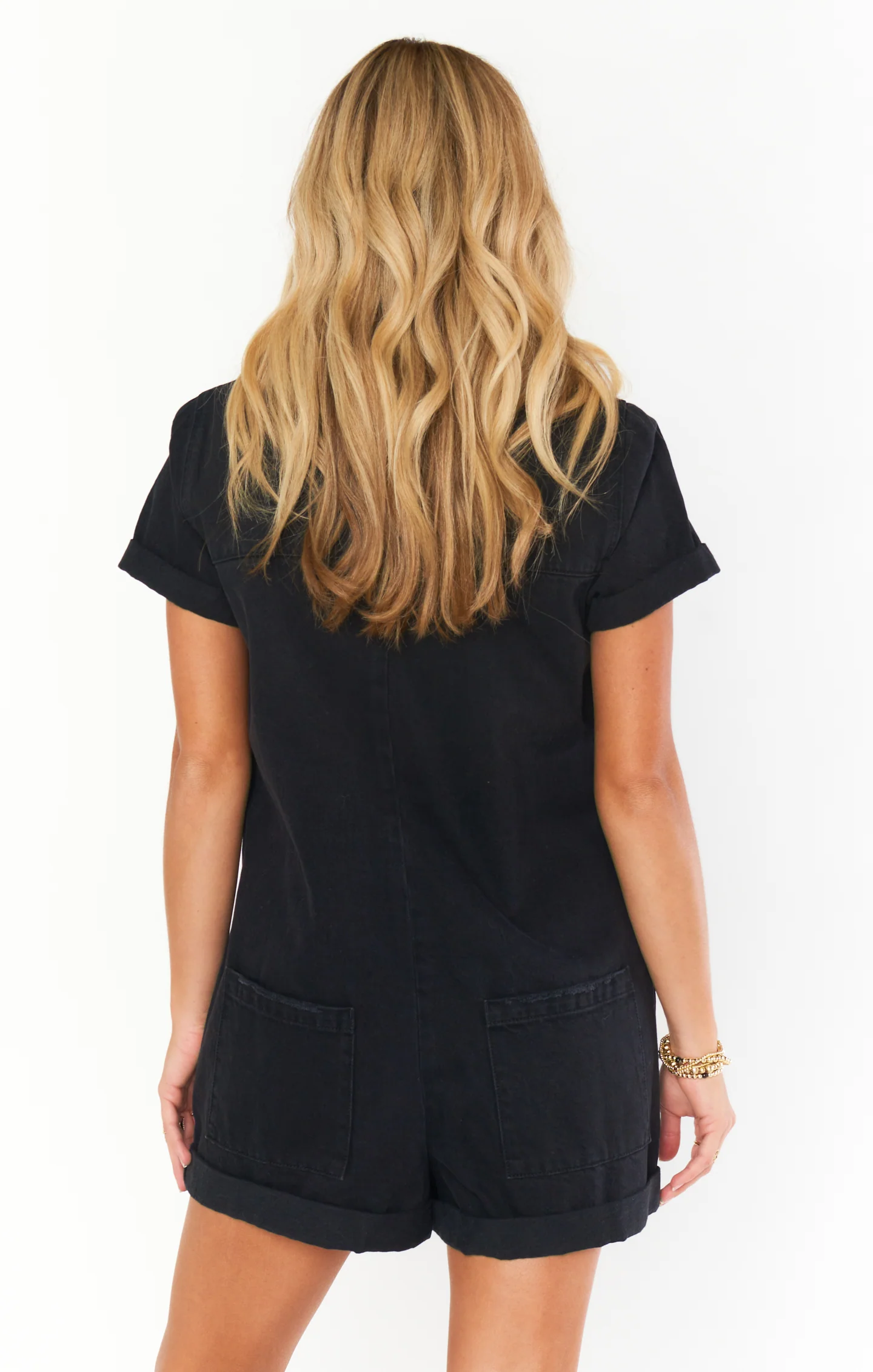 Range Romper ~ Washed Black - Image 6