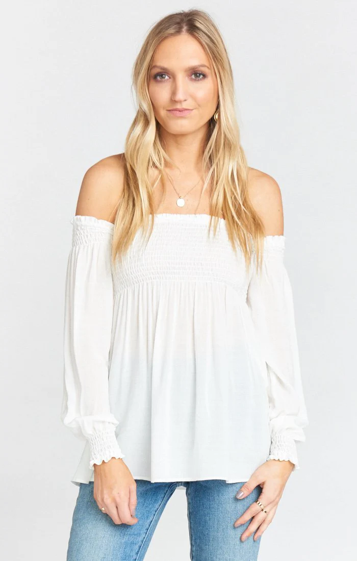 Raquel Smocked Top - Image 2