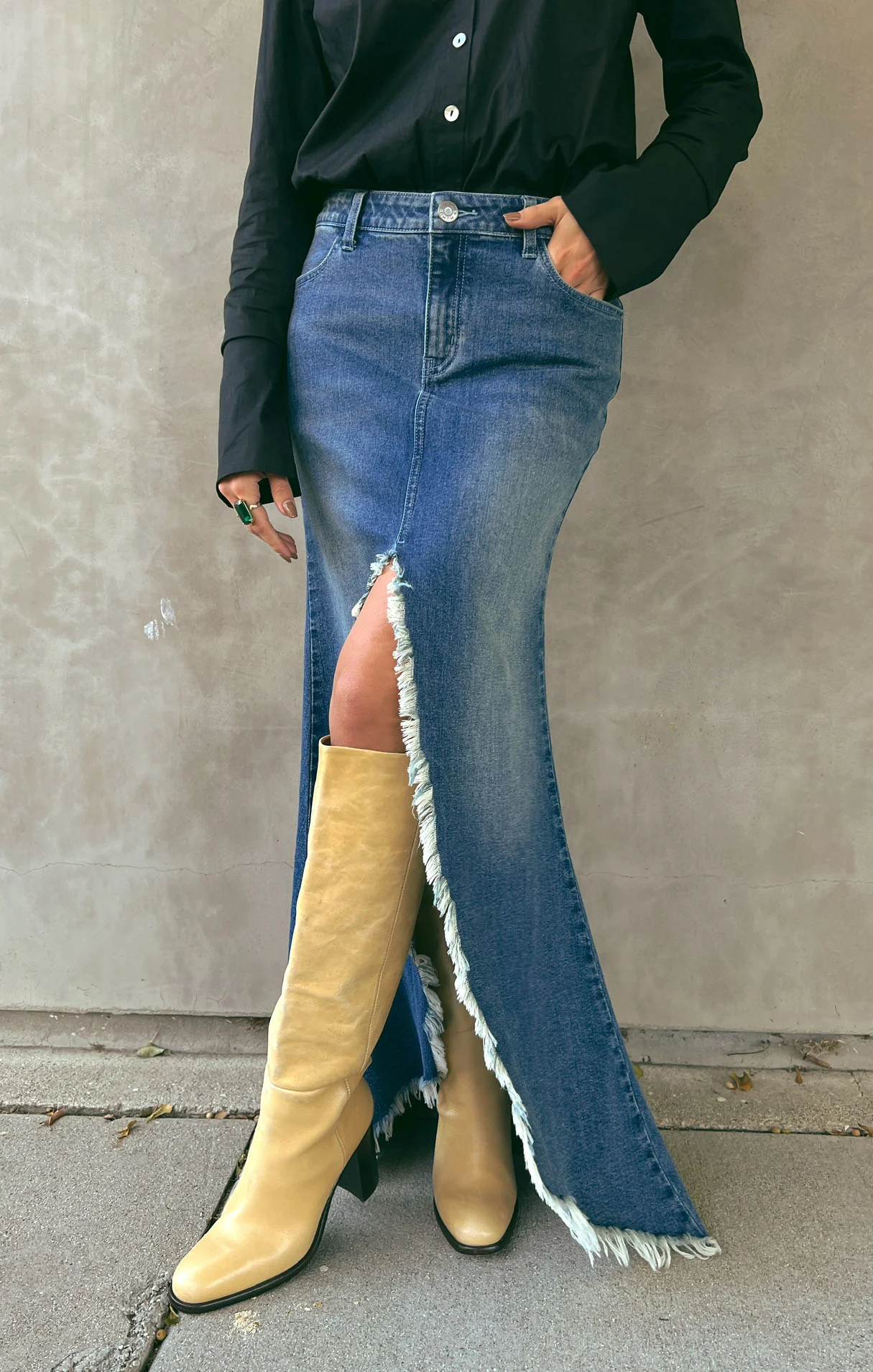 Reba Maxi Skirt ~ Open Seas - Image 4