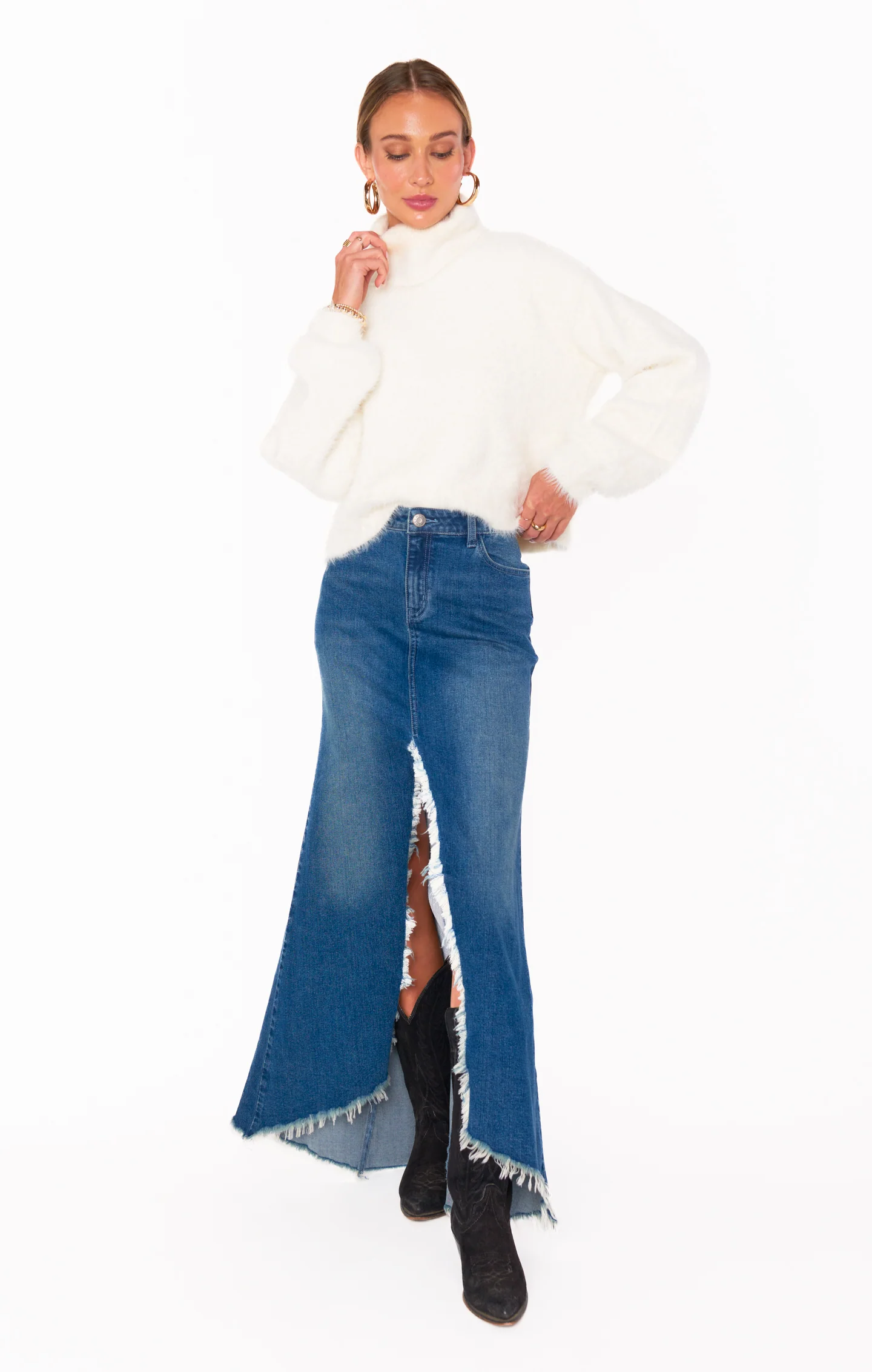 Reba Maxi Skirt ~ Open Seas - Image 5