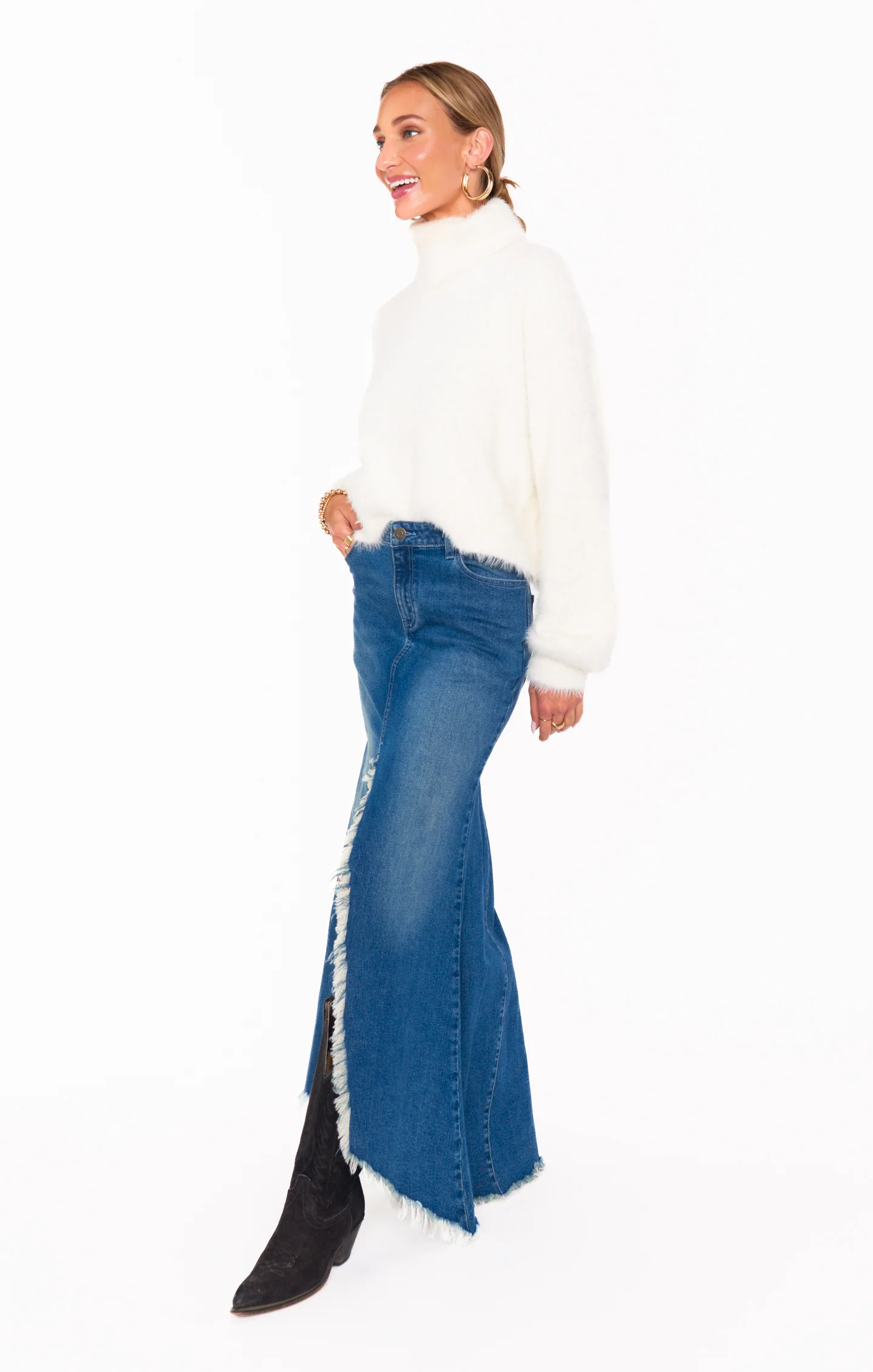 Reba Maxi Skirt ~ Open Seas - Image 7
