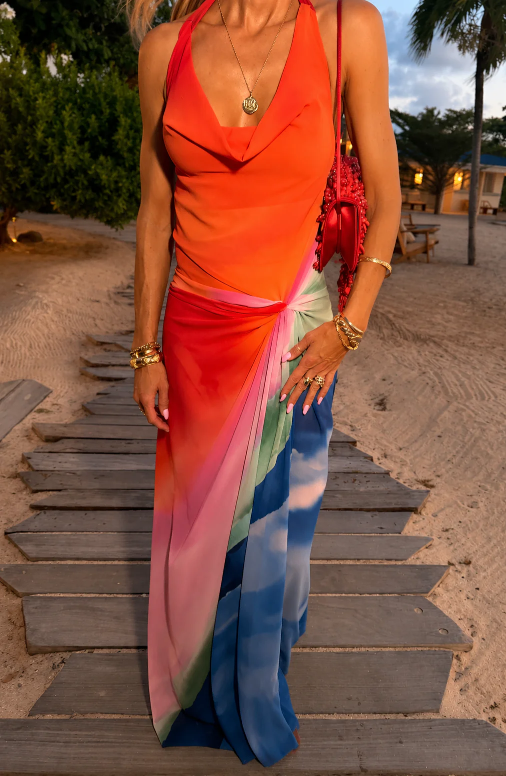 Remi Maxi Dress ~ Sunset - Image 3