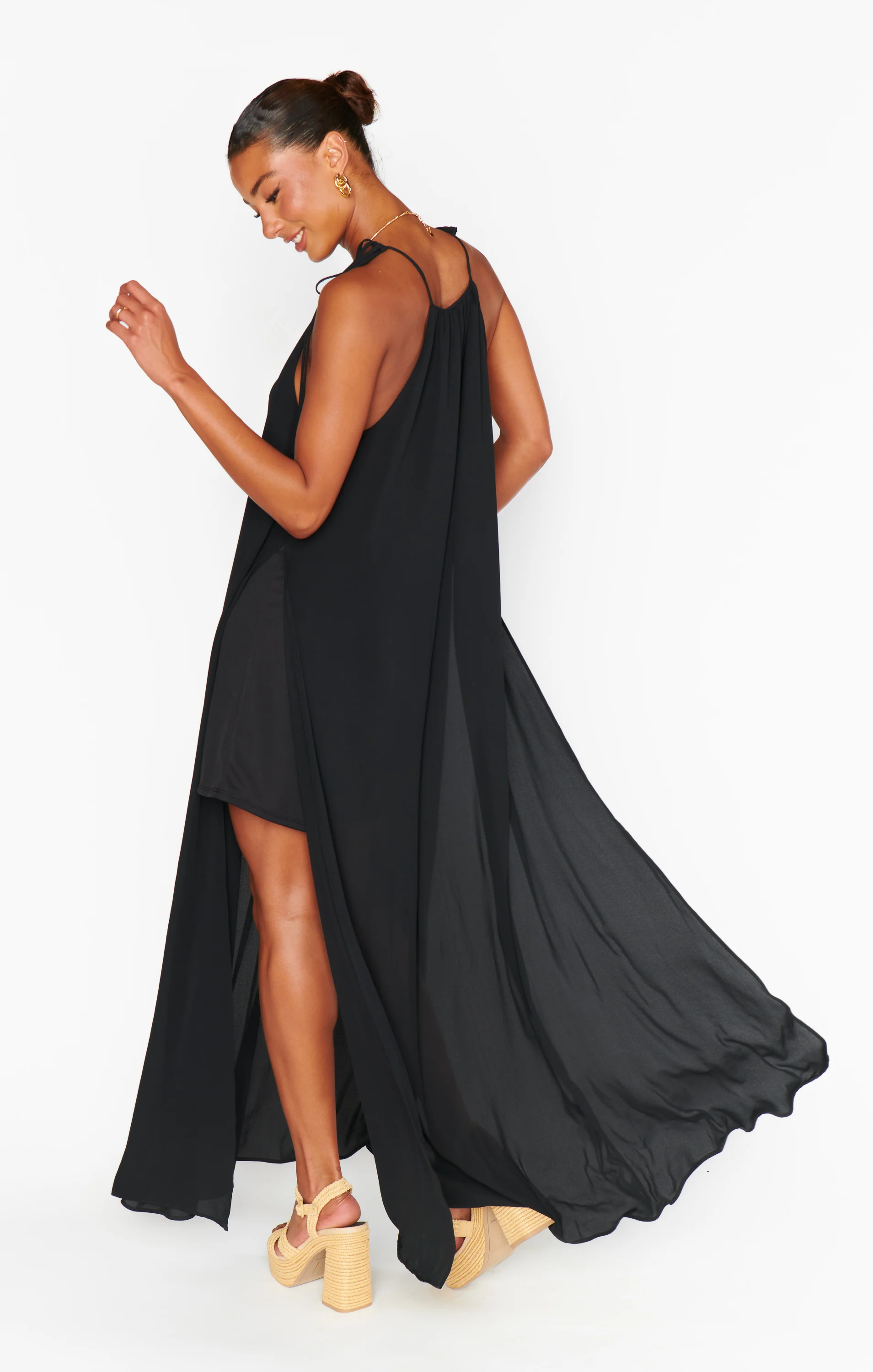 Rochester Maxi Dress ~ Black - Image 3