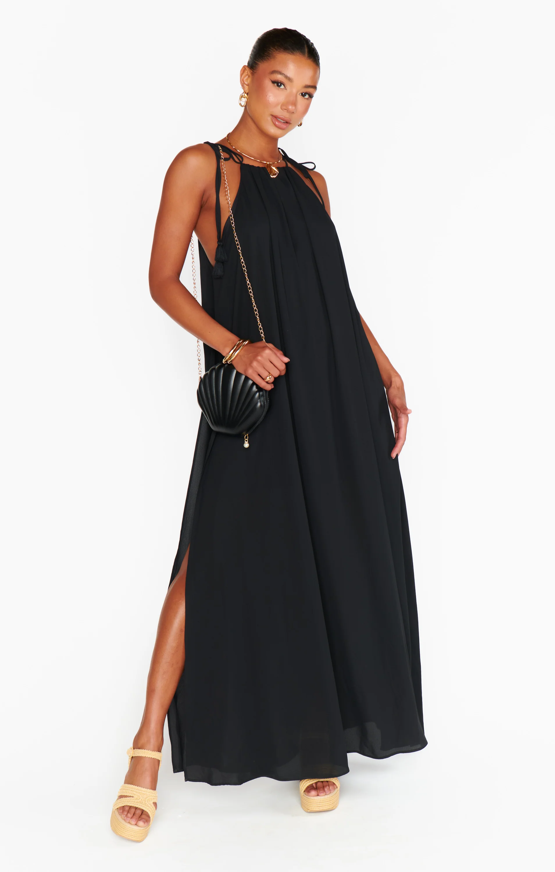 Rochester Maxi Dress ~ Black - Image 5