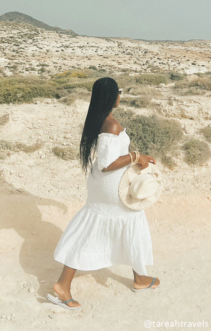 Rom Com Midi Dress ~ White Texture Stretch - Image 2