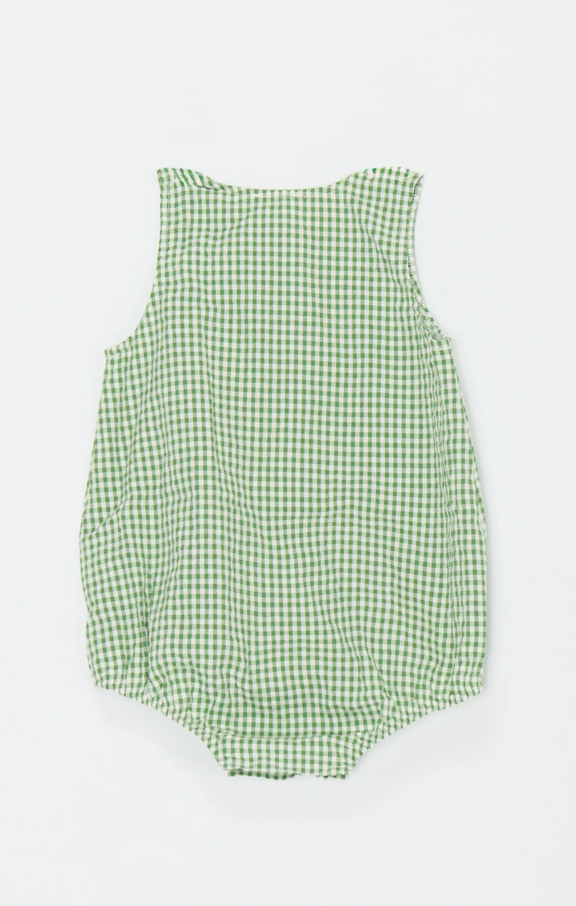 Rowan Onesie ~ Field Green Gingham - Image 4