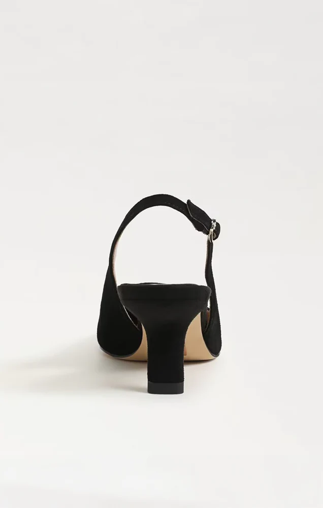 Sam Edelman Bianka Sling ~ Black Suede - Image 6