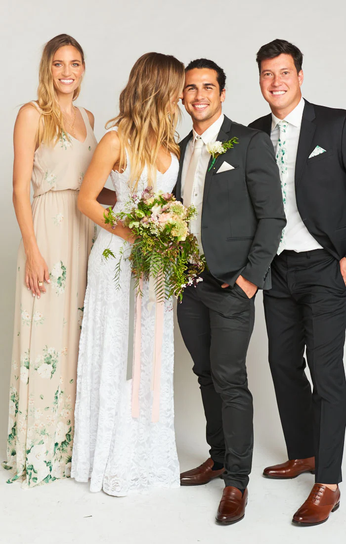 Sam Pocket Square ~ Bouquet Toss - Image 5