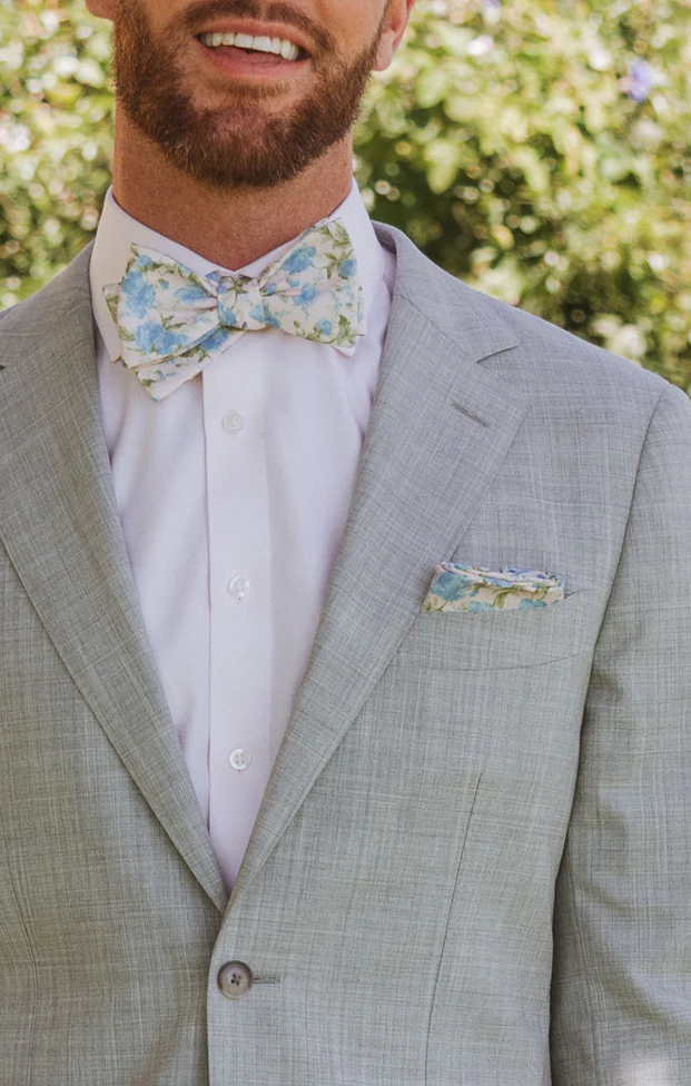 Sam Pocket Square ~ Charming Rose - Image 6