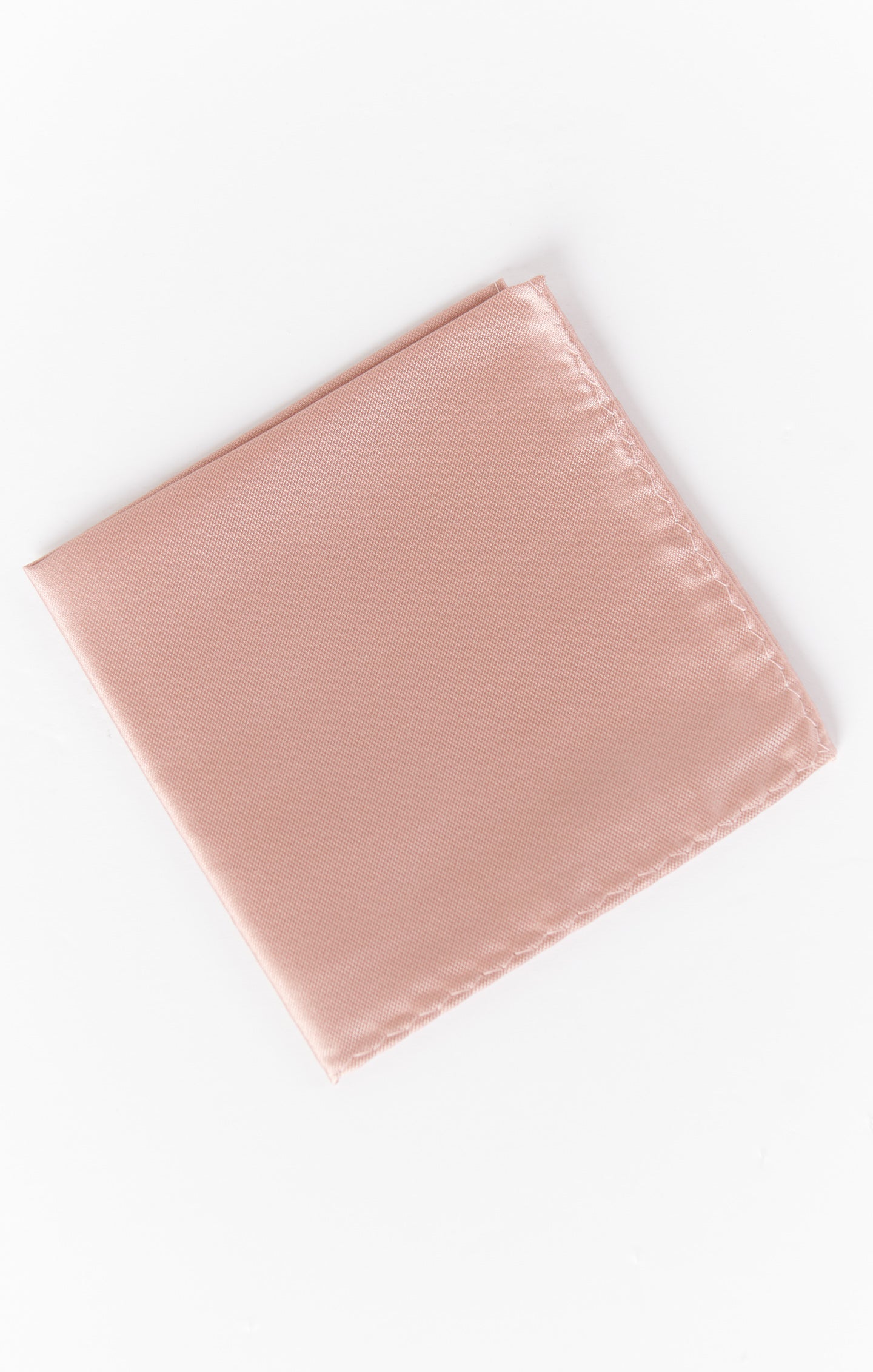 Sam Pocket Square ~ Rose Gold Solid - Image 2