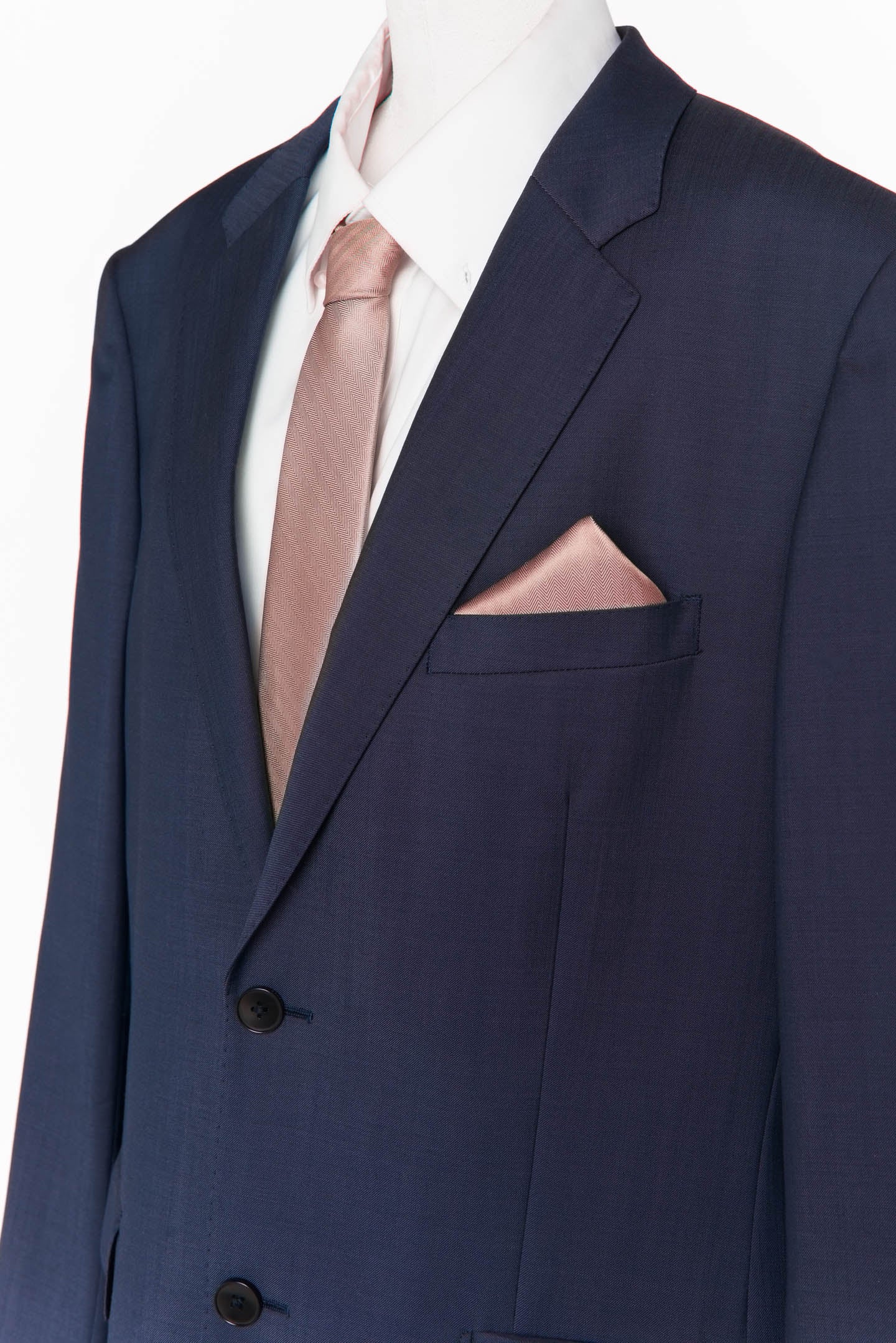 Sam Pocket Square ~ Rose Gold Solid - Image 5