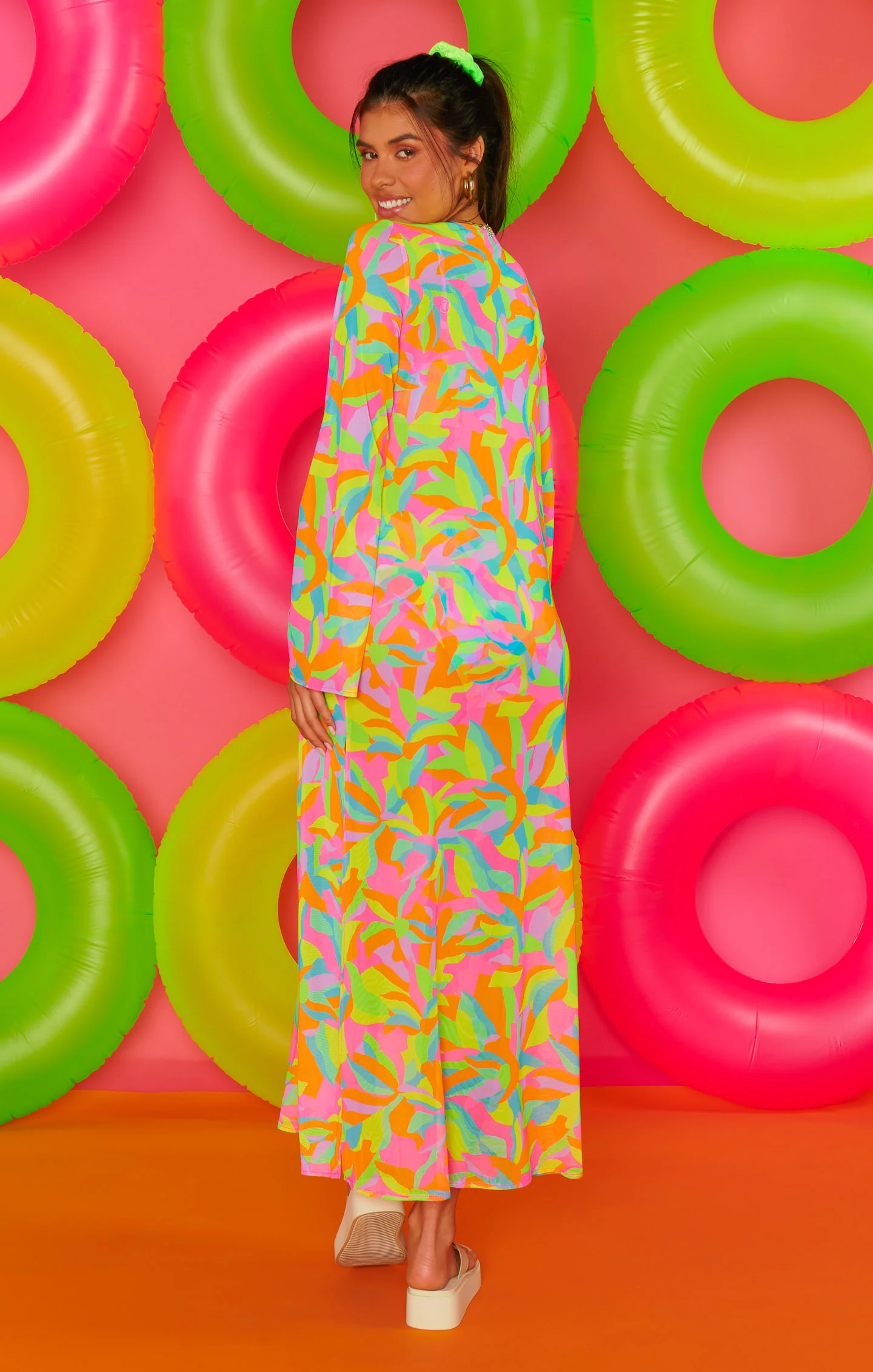 Santos Cover Up ~ Neon Tropics - Image 7